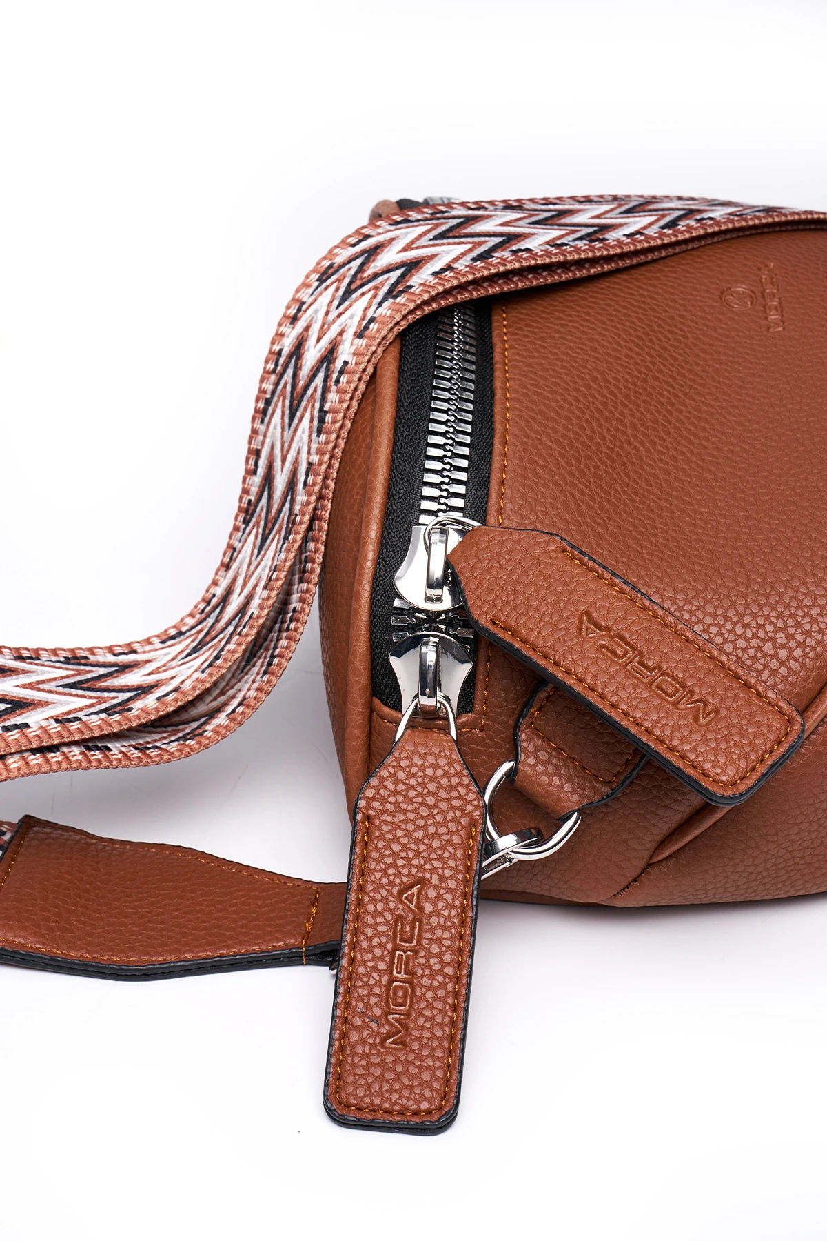 Çapraz Askılı Kadın Vücut Çantası & Body Bag - Taba