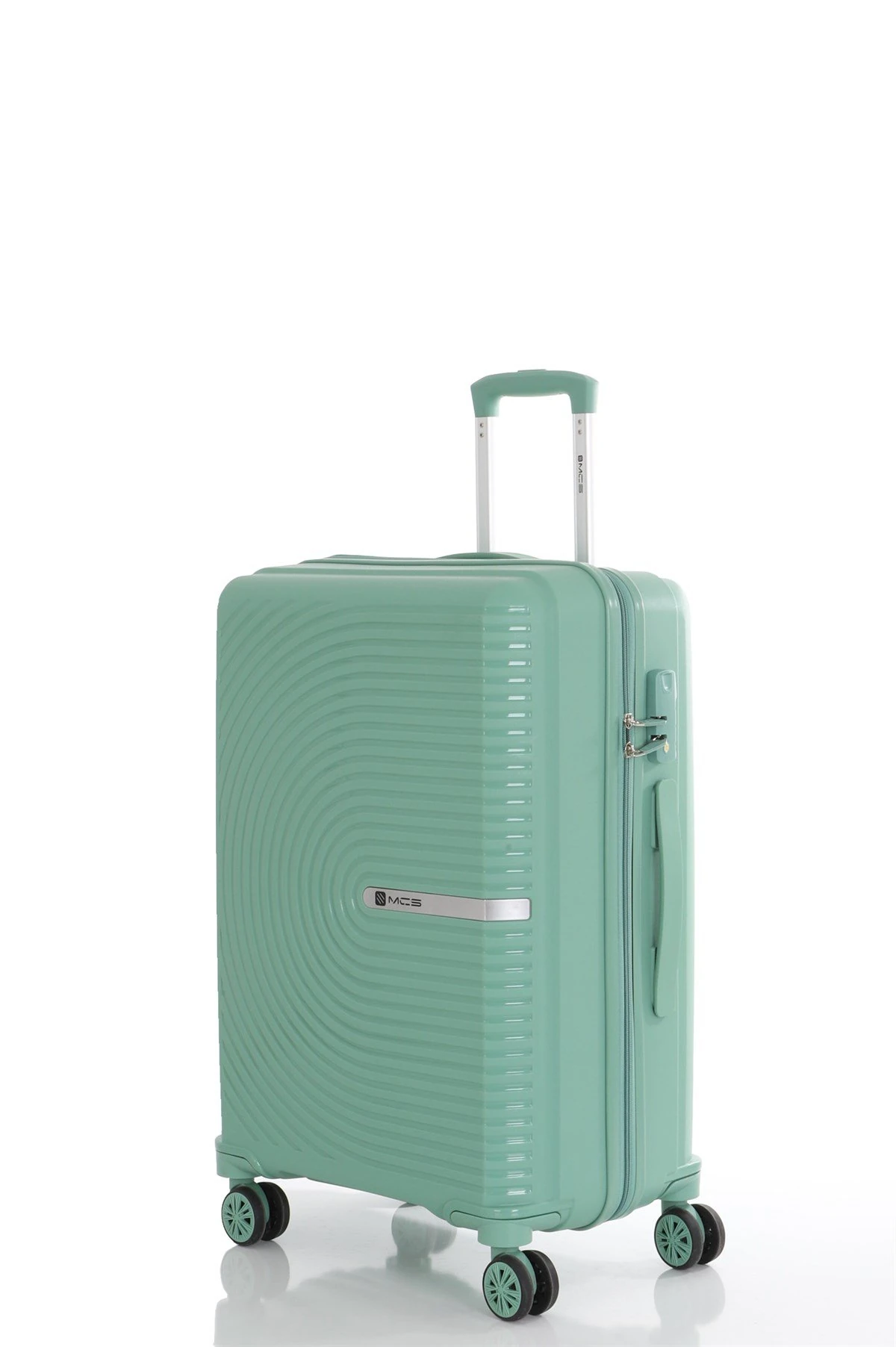 MÇS Polipropilen Orta Boy Valiz  - Su Yeşili