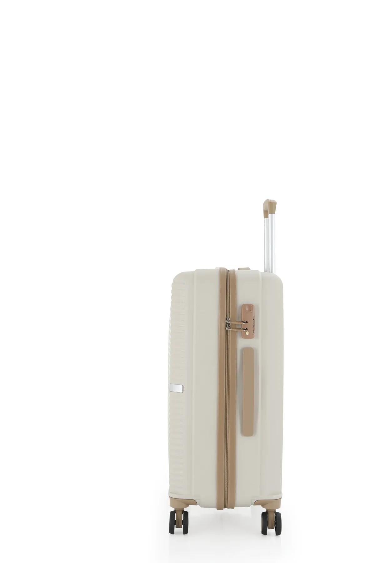 MÇS Polipropilen Orta Boy Valiz  - Kemik-Şampanya