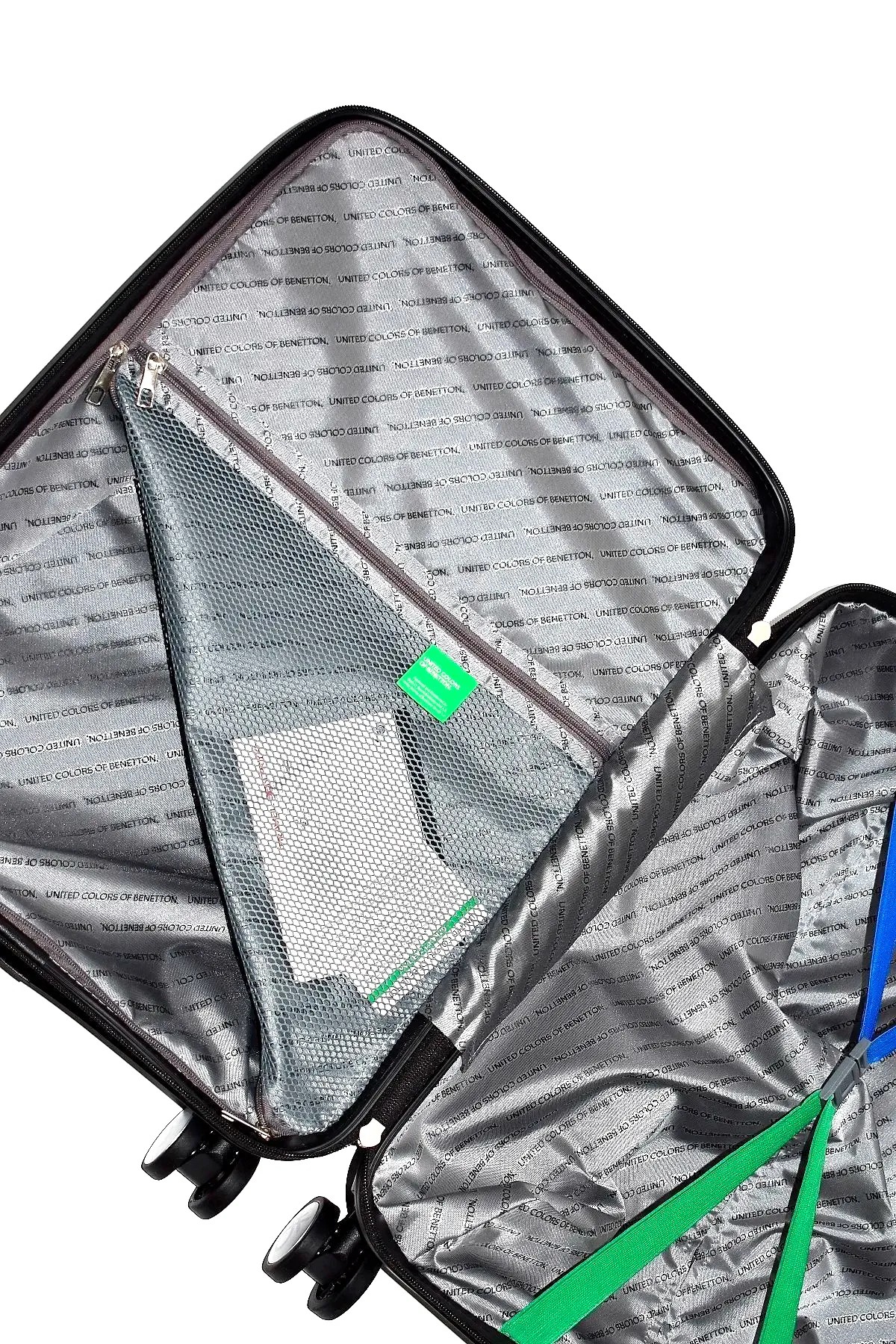 Benetton Büyük Boy Valiz Trolley 70 cm - Siyah