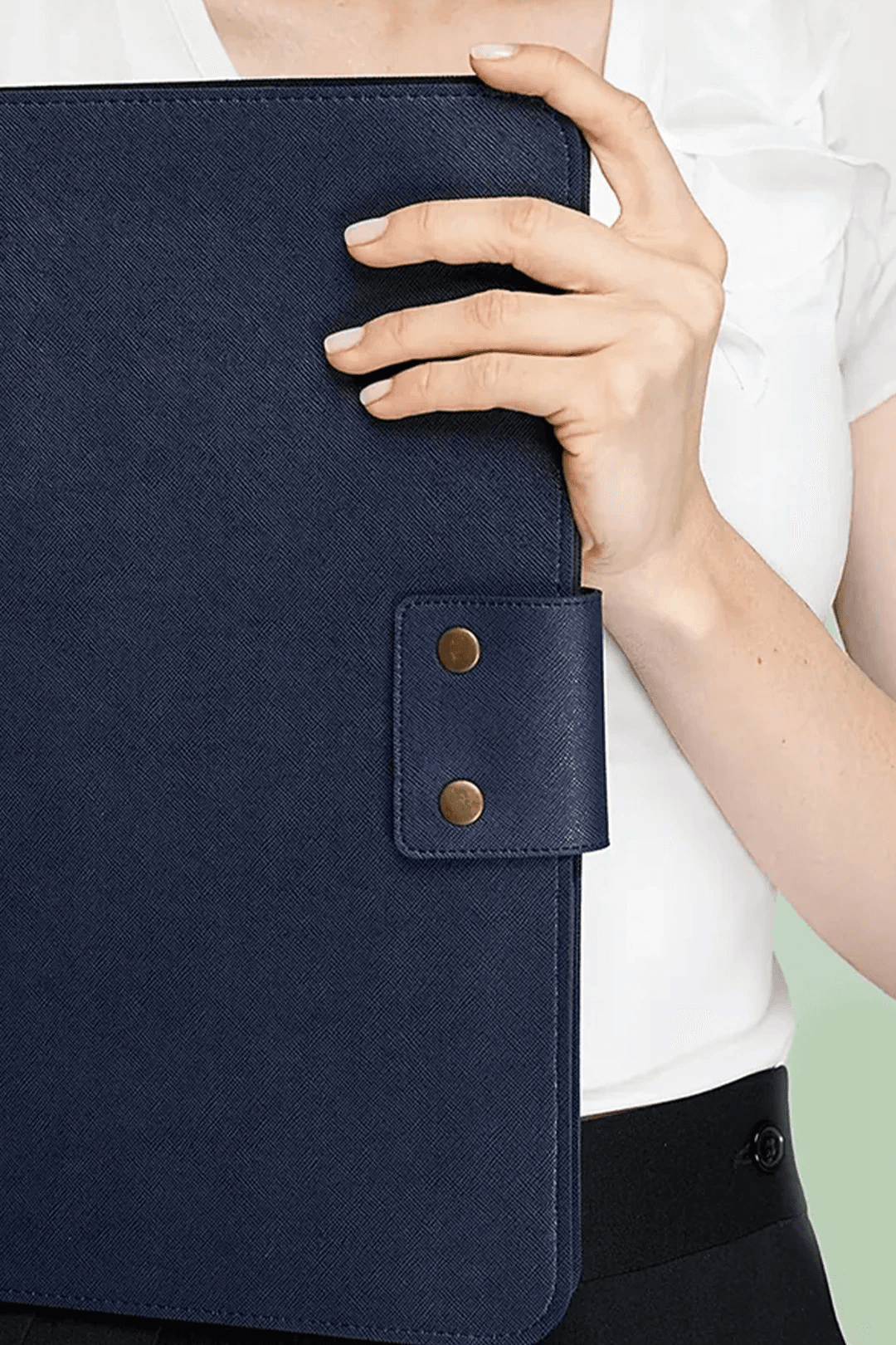 Macbook Air Pro 15-16 İnç Organizer Evrak & Laptop & Tablet Çantası - Lacivert
