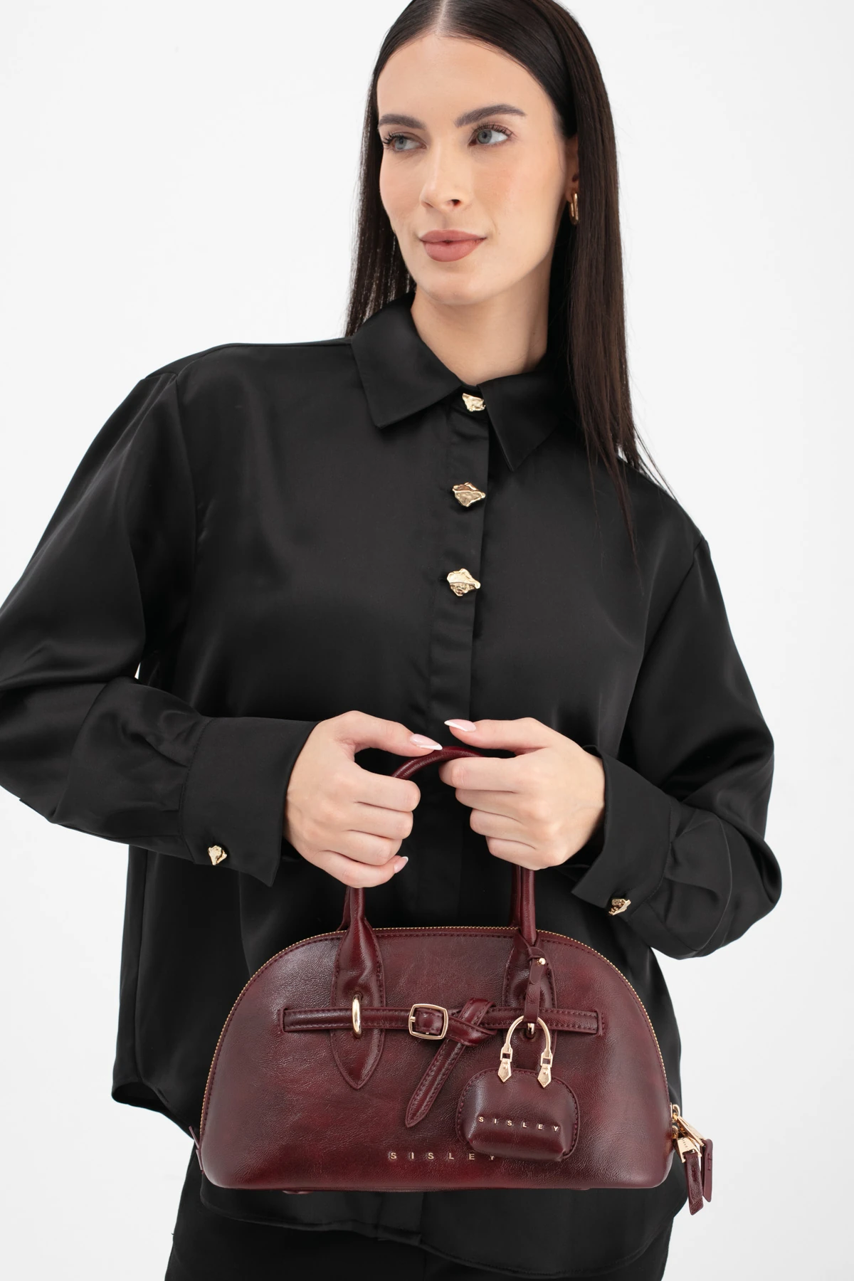 Sisley Kadın Kol Çantası SLY_244 - Bordo