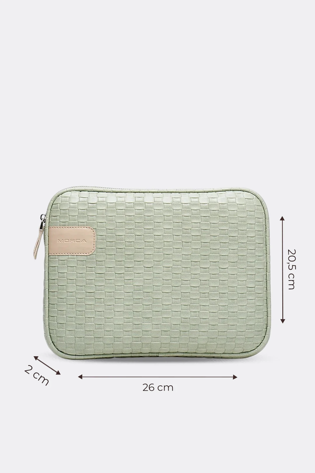 iPad Air Pro & Matepad & Galaxy & Tablet Kılıfı 11" İnç Hasır - Mint Yeşili