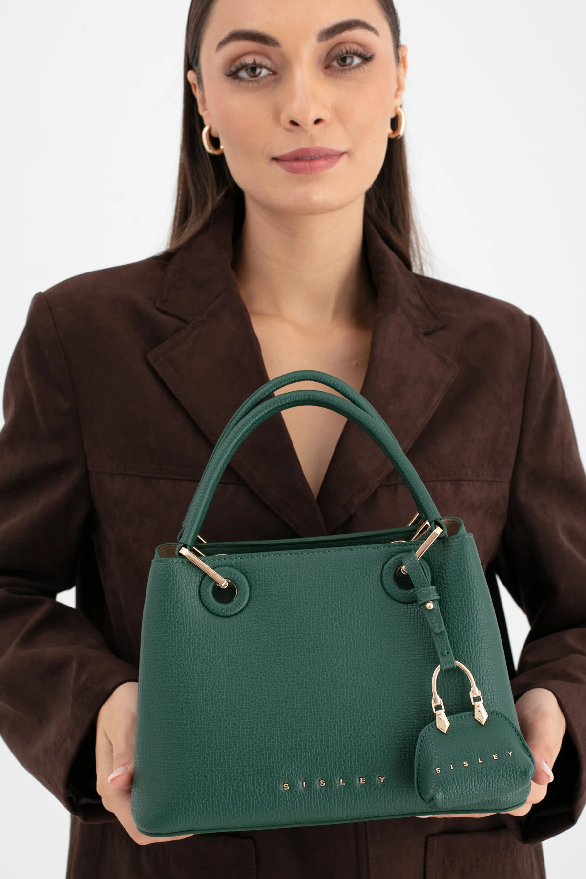 Sisley Kadın Kol Çantası SLY_267 - Zümrüt