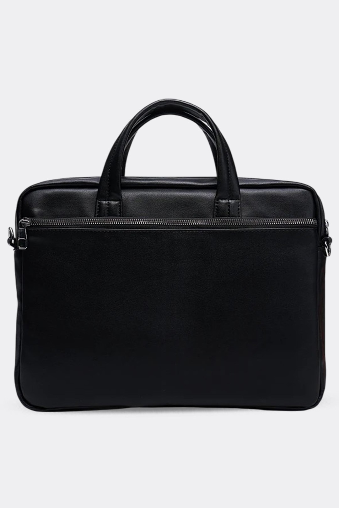 Unisex 13" & 14" Laptop Evrak Çantası Siyah Hasır