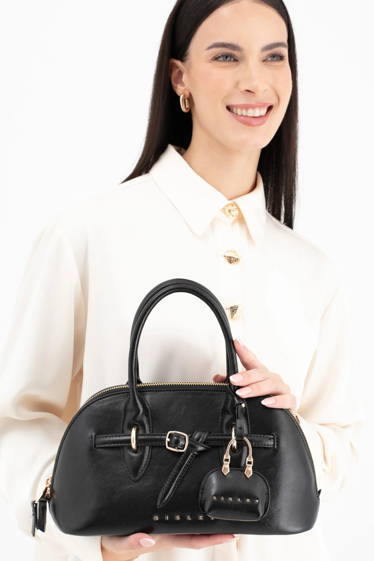 Sisley Kadın Kol Çantası SLY_244 - Siyah