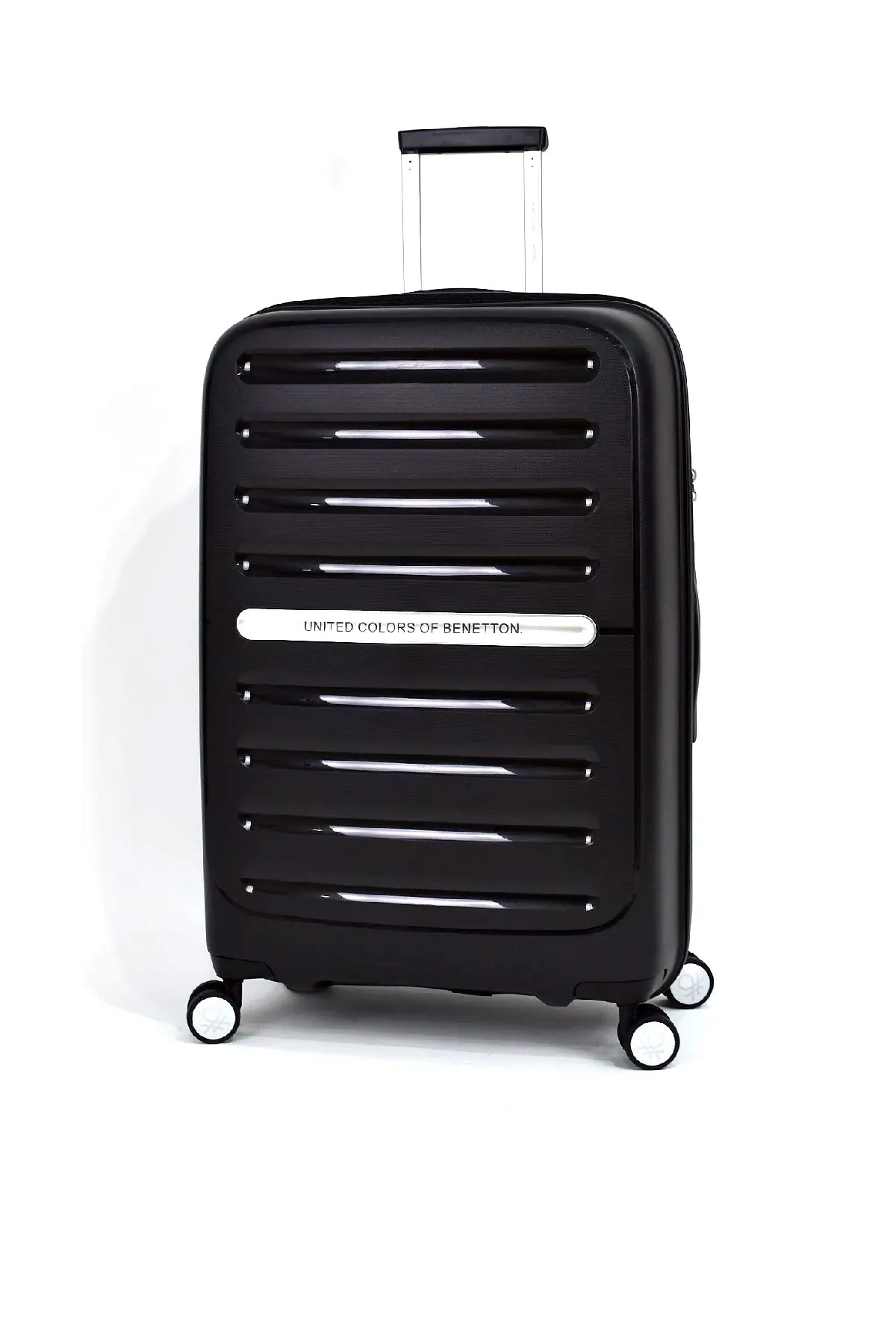 Benetton Büyük Boy Valiz Trolley 70 cm - Siyah