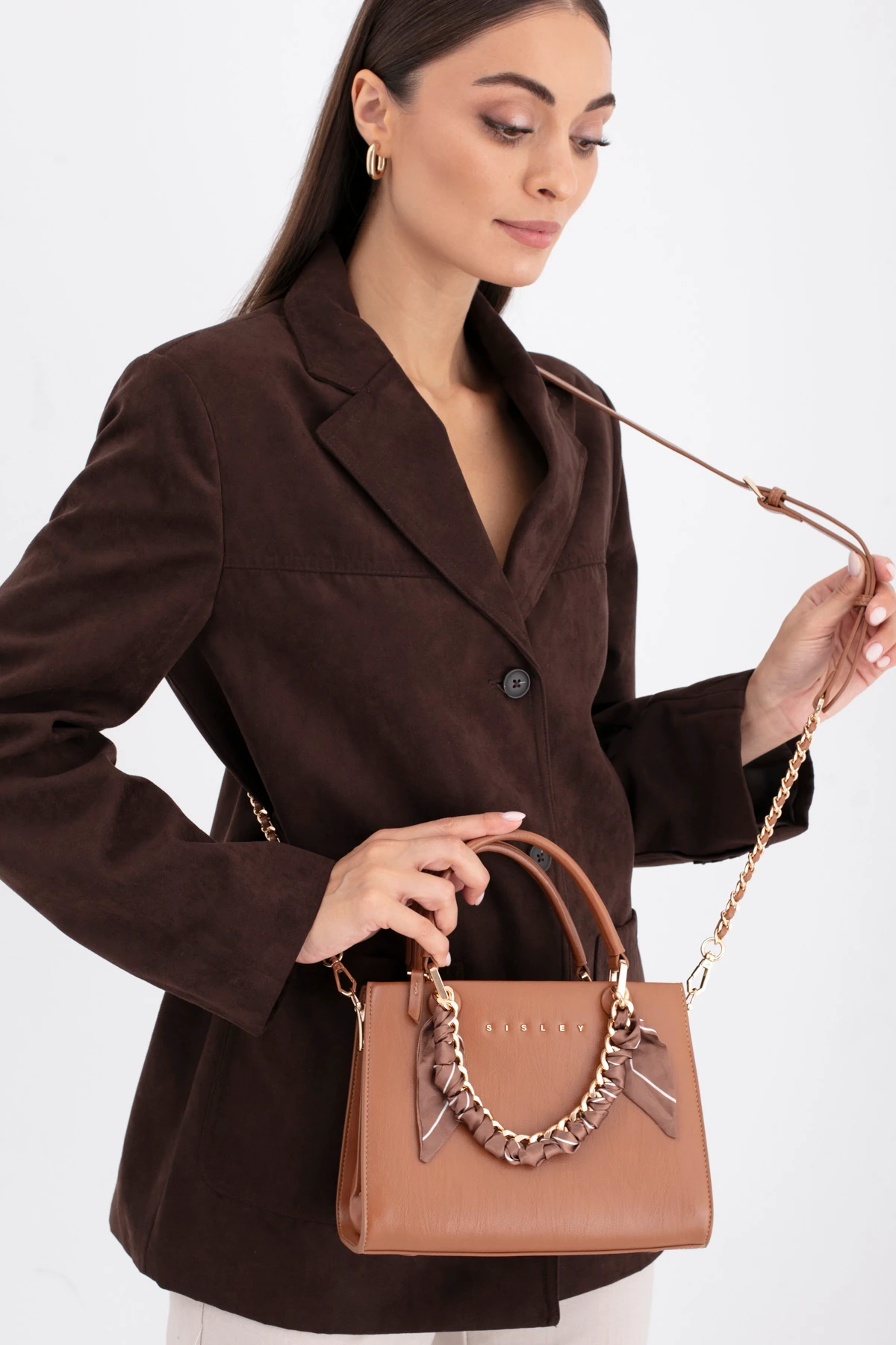 Sisley Kadın Kol Çantası SLY_270 - Taba