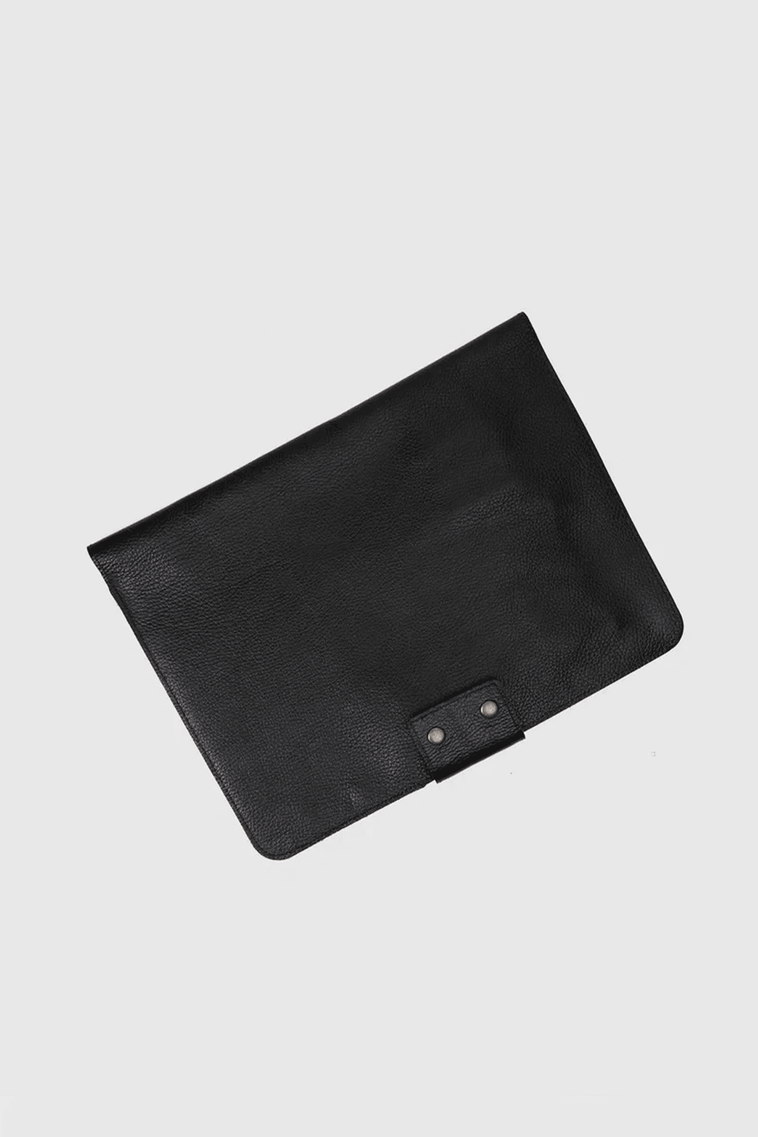 Hakiki Deri Macbook Air Pro 13-14 İnç Organizer Evrak & Laptop & Tablet Çantası - Siyah Naturel