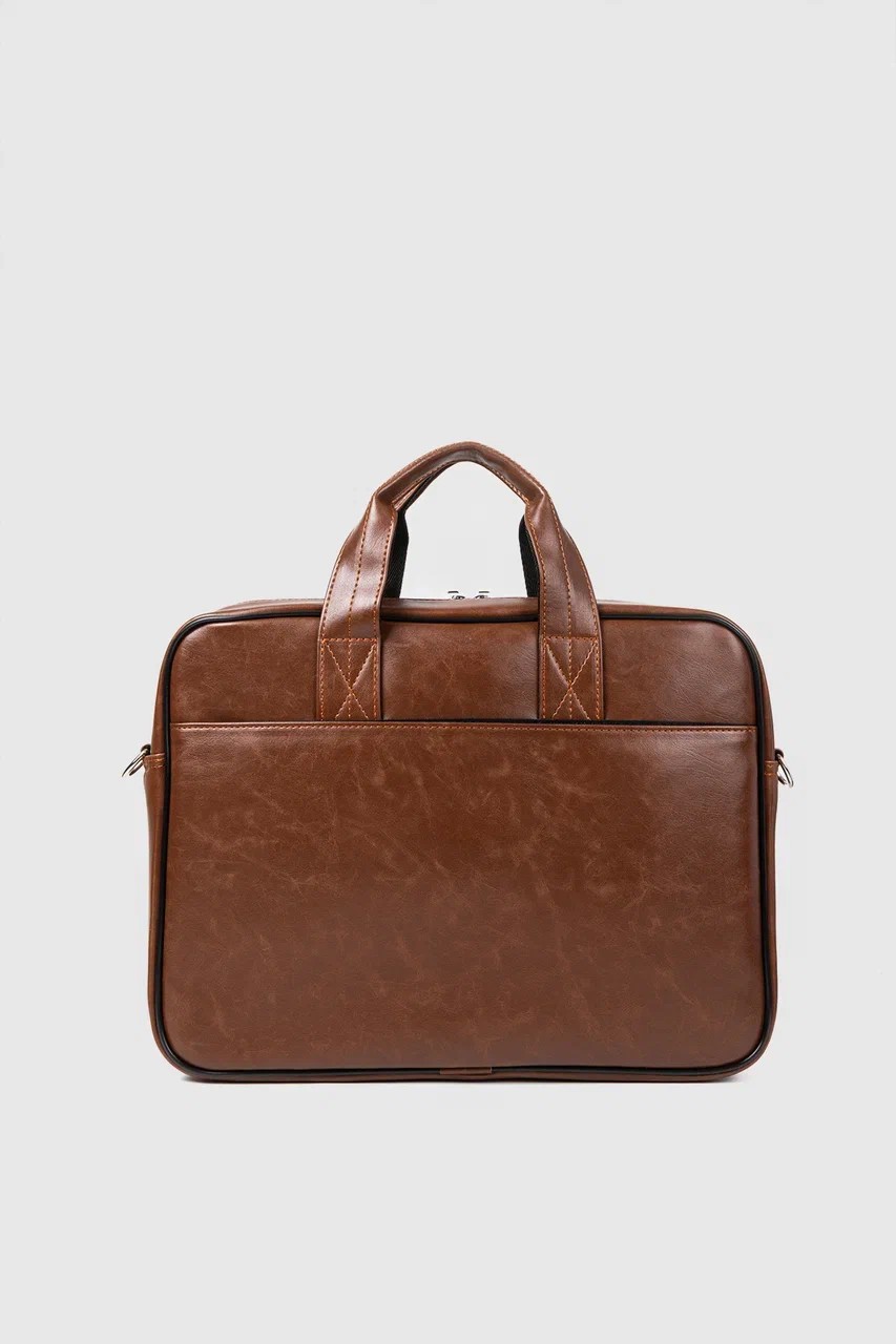 Unisex 13-14 Inç Evrak Laptop Çantası  - Taba