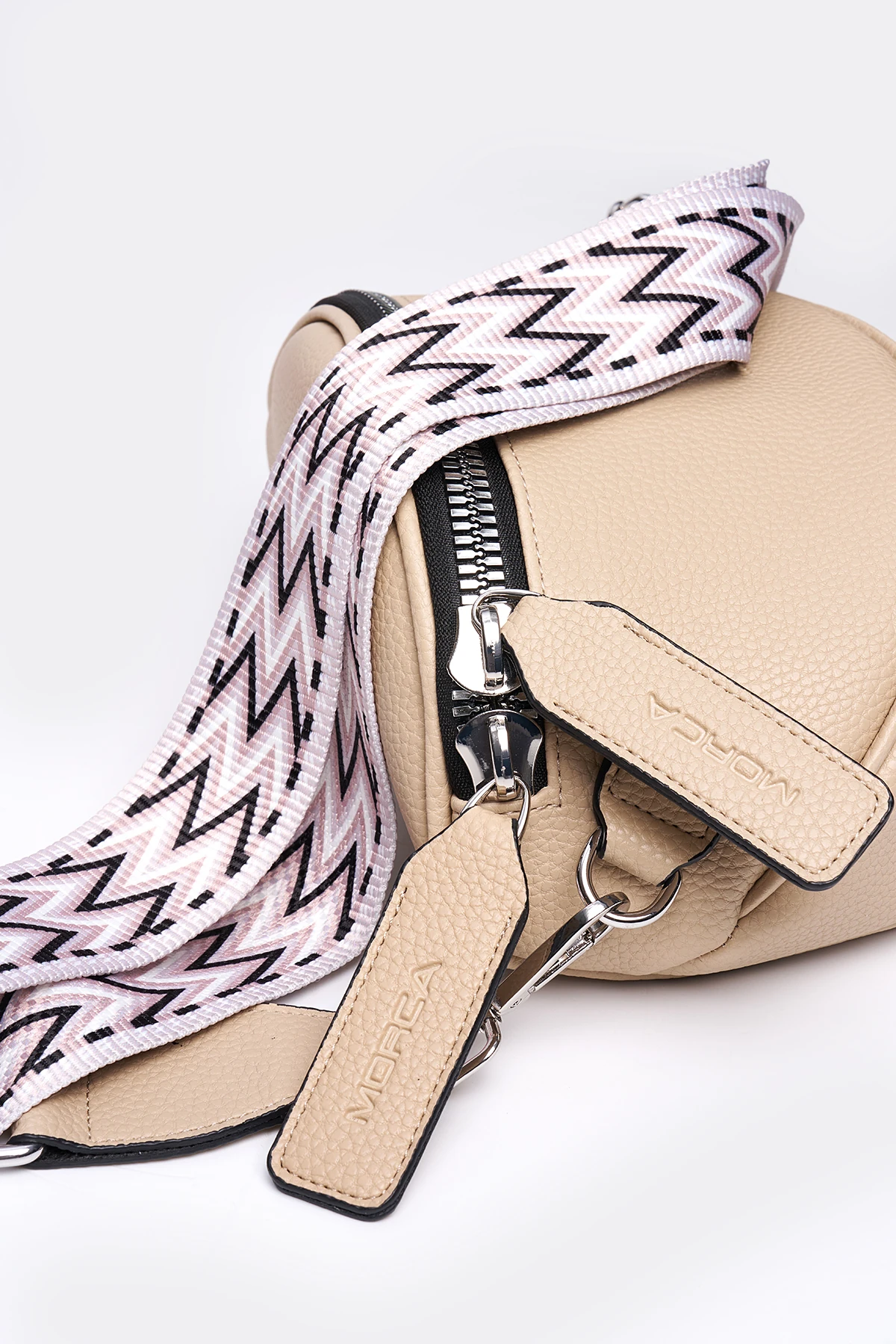 Çapraz Askılı Kadın Vücut Çantası & Body Bag - Bej