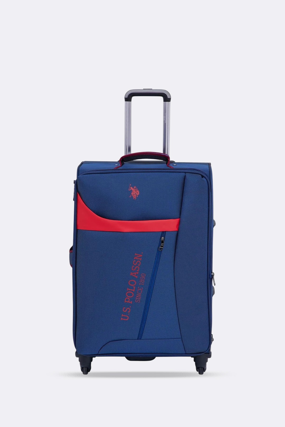 USPA Unisex Kumaş Valiz Kabin Boy Lacivert PLVLZ22819 - Lacivert
