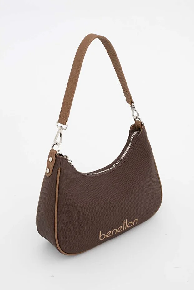 Benetton Kadın Omuz Çantası BNT_1690 - Kahve-Camel