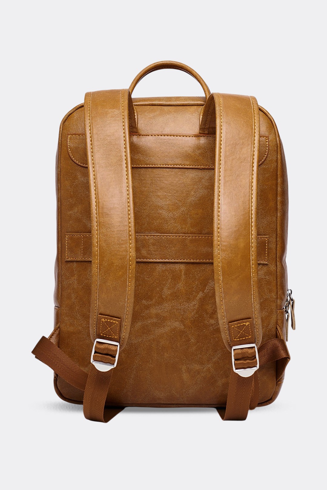 Organizer Premium Deri Sırt Laptop Çantası Unisex