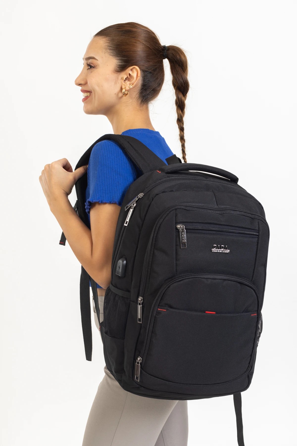 Dada Unisex Sırt Çantası DADA-03 - Siyah
