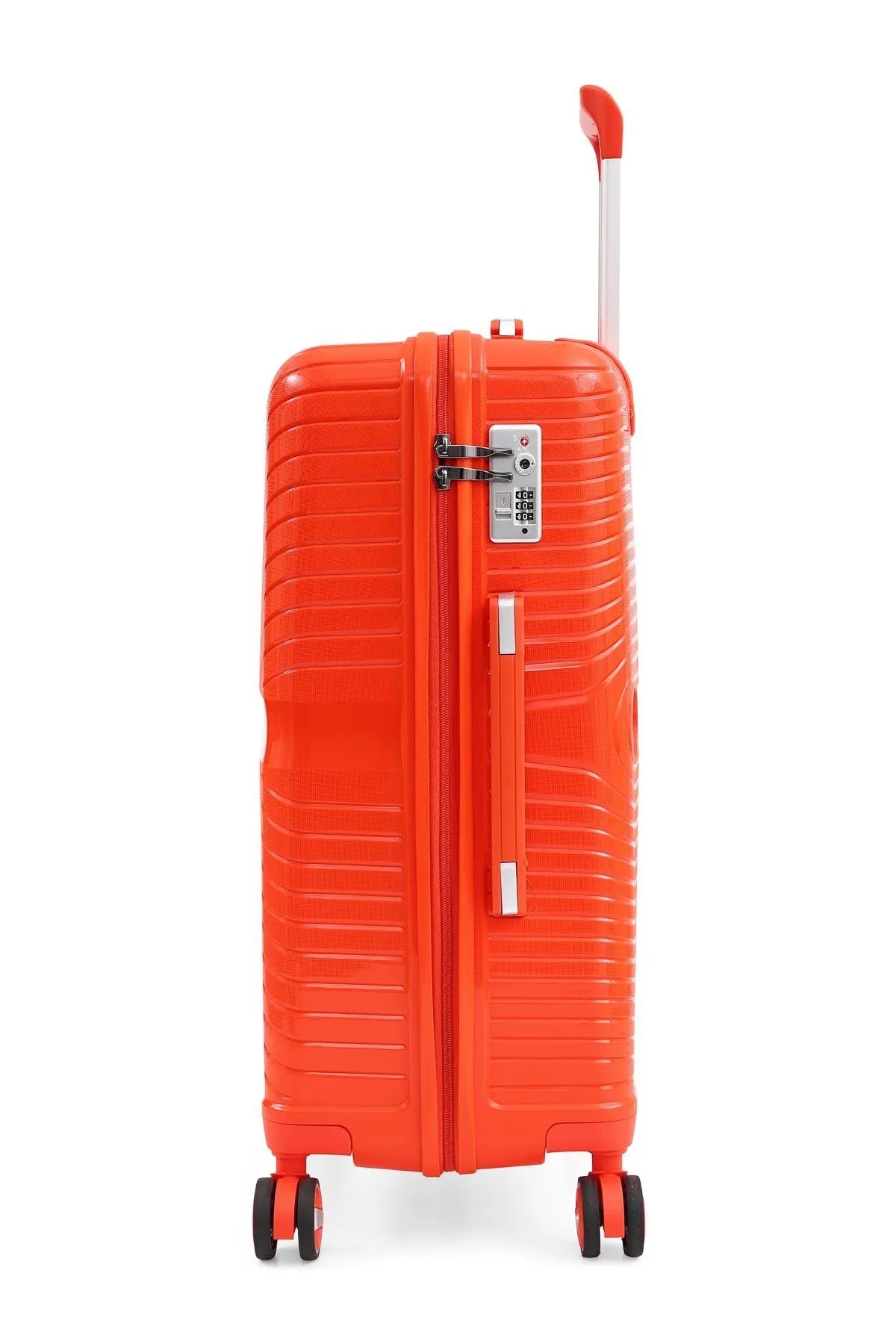 ÇÇS 5239 Polipropilen 3'lü Valiz Seti - Turuncu