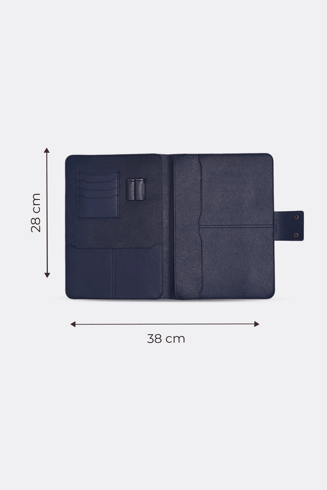 Macbook Air Pro 15-16 İnç Organizer Evrak & Laptop & Tablet Çantası - Lacivert