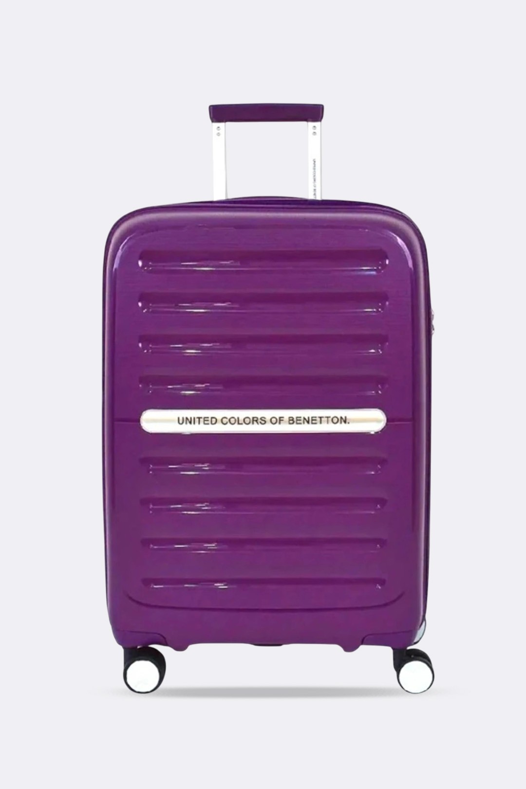 Benetton Büyük Boy Valiz Trolley 70 cm - Mor