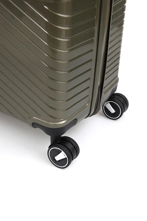 ÇÇS 5239 Polipropilen 3'lü Valiz Seti - Haki