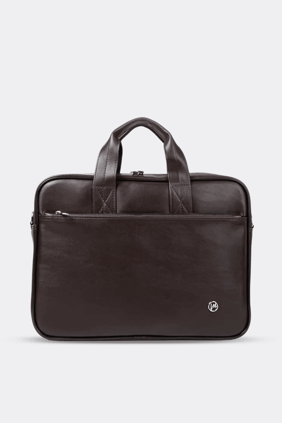 Unisex 13-14 Inç Evrak Laptop Çantası  - Kahverengi