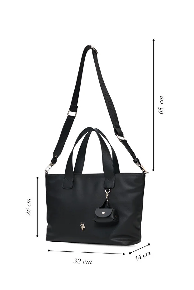 USPA Kadın Omuz Çantası US25598 - Siyah