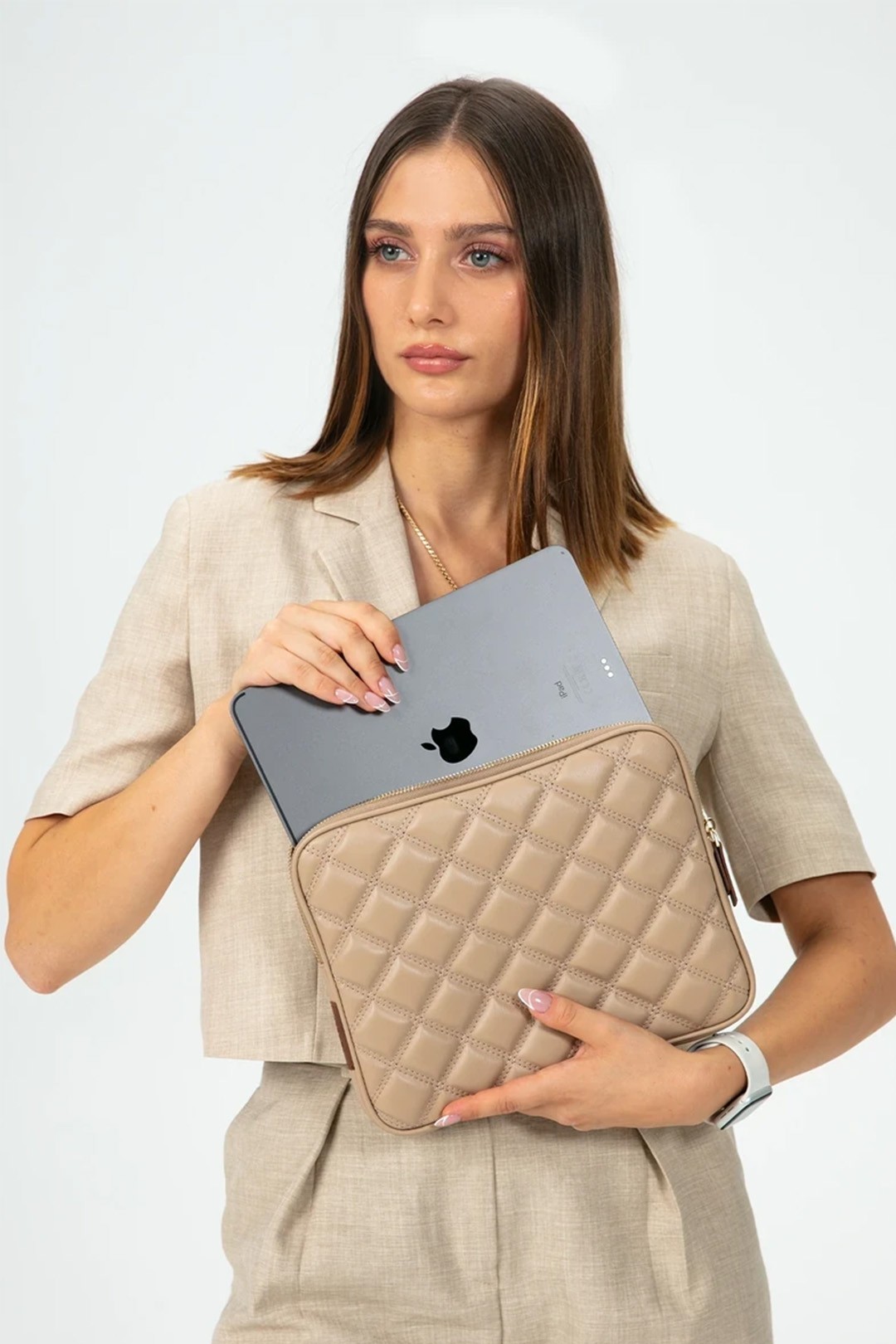 iPad Air Pro & Matepad & Galaxy & Tablet Kılıfı 11" İnç  - Vizon