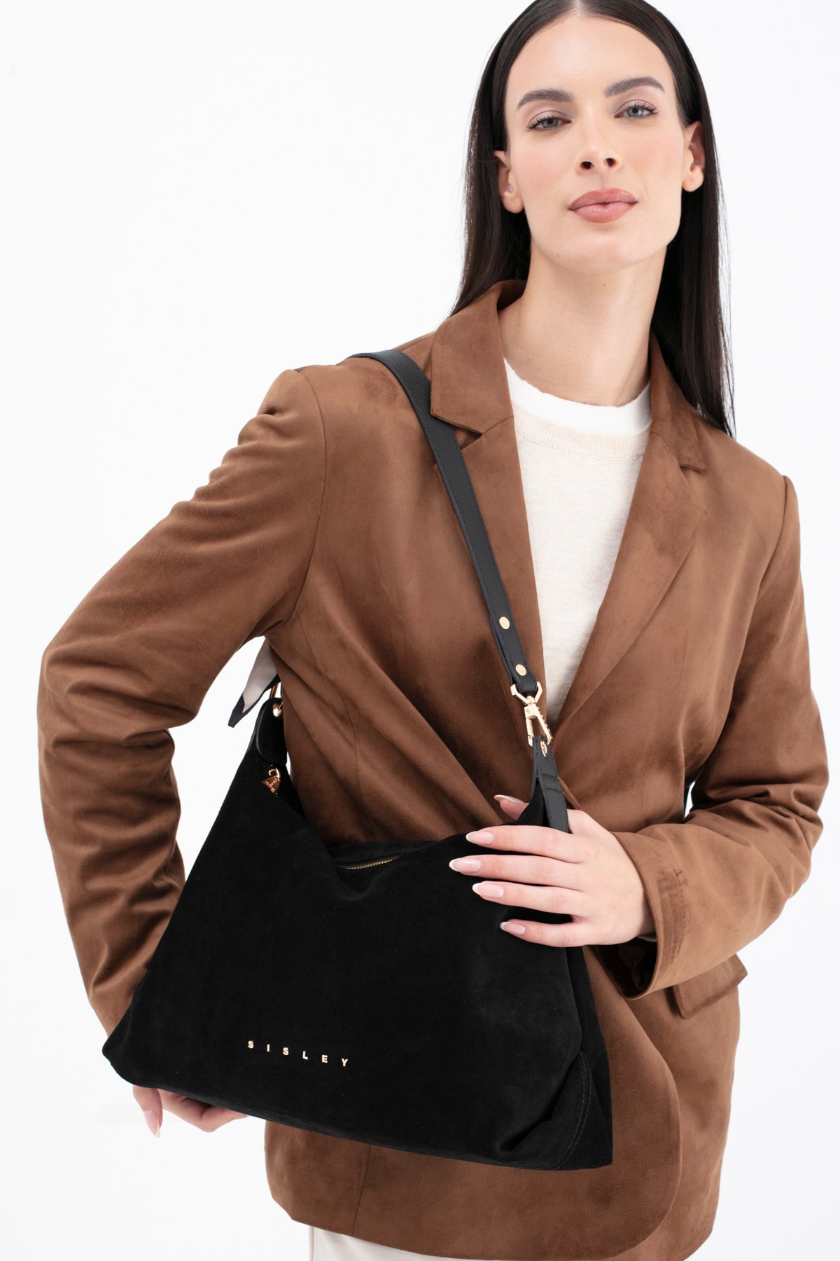 Sisley Kadın Omuz Çantası SLY_300 - Siyah
