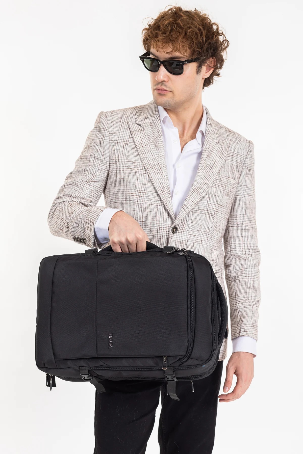 DADA Unisex Suya Dayanıklı Seyahat ve İş Çantası | 15.6” Notebook & 10.1” Tablet Bölmeli DADA-12