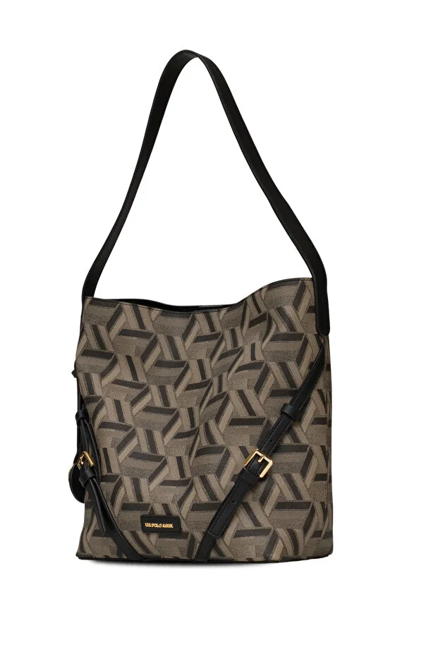 USPA Kadın Omuz Çantası US25508 - Vizon