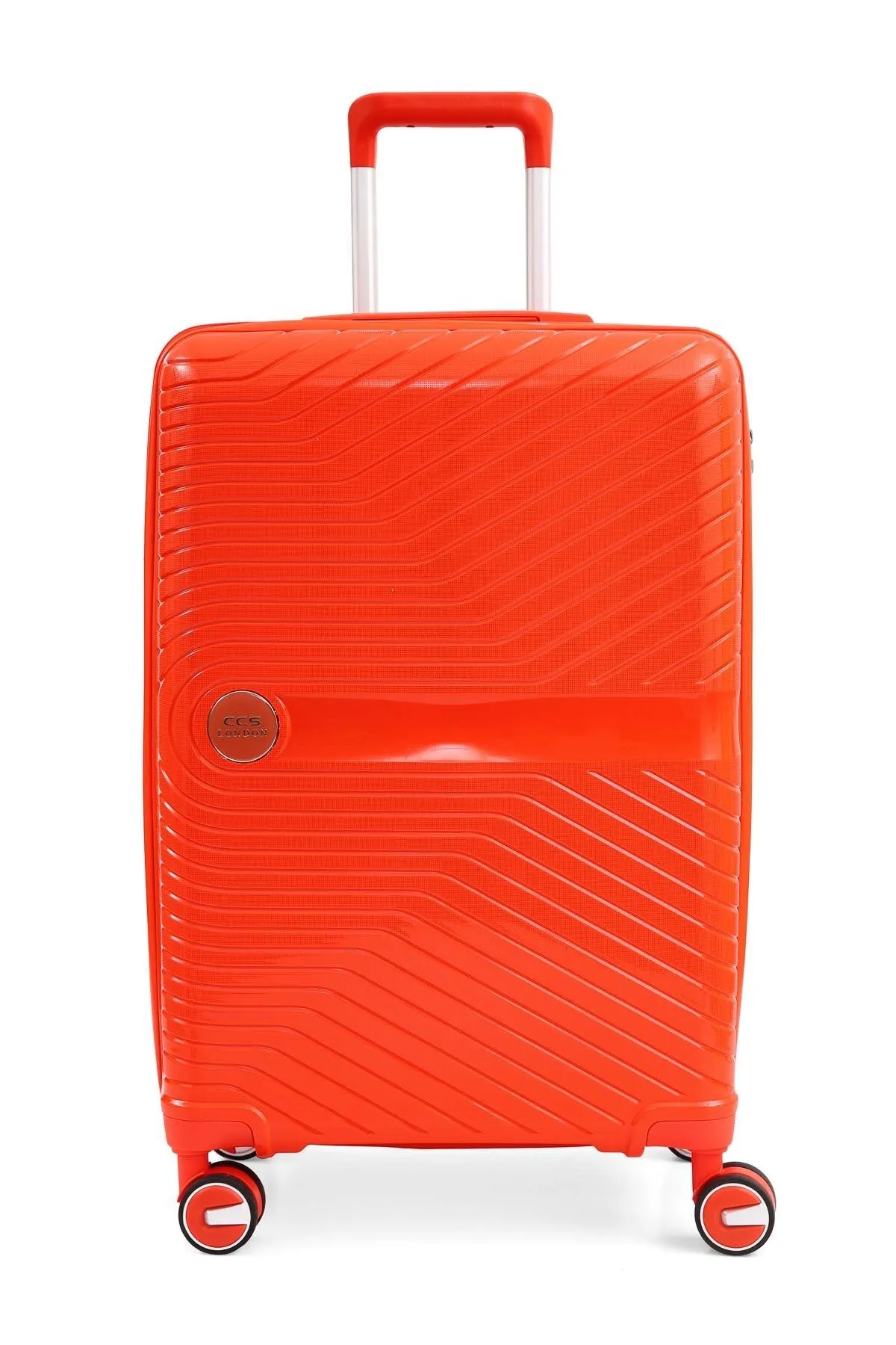 ÇÇS 5239 Polipropilen 3'lü Valiz Seti - Turuncu