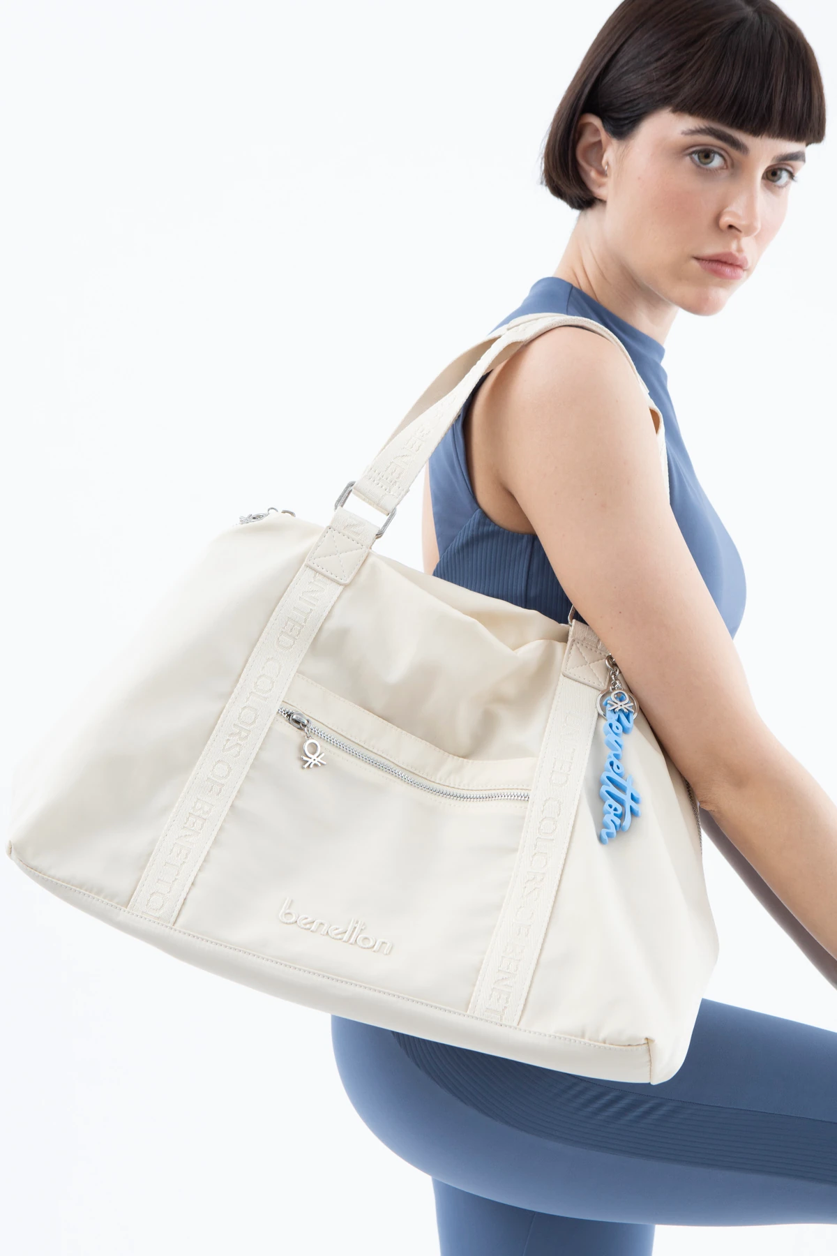 Benetton Kadın El Çantası BNT_1495 - Bej