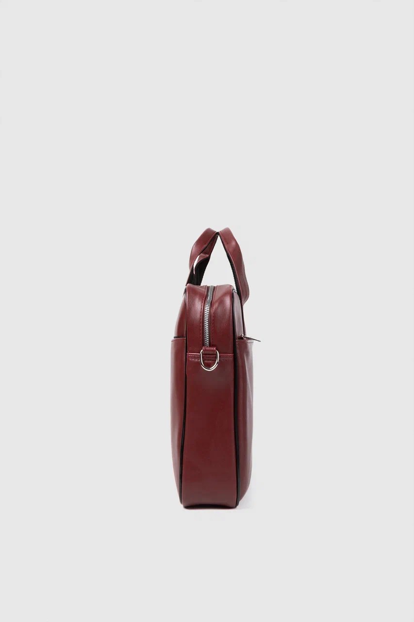 Unisex 13-14 Inç Evrak Laptop Çantası  - Bordo