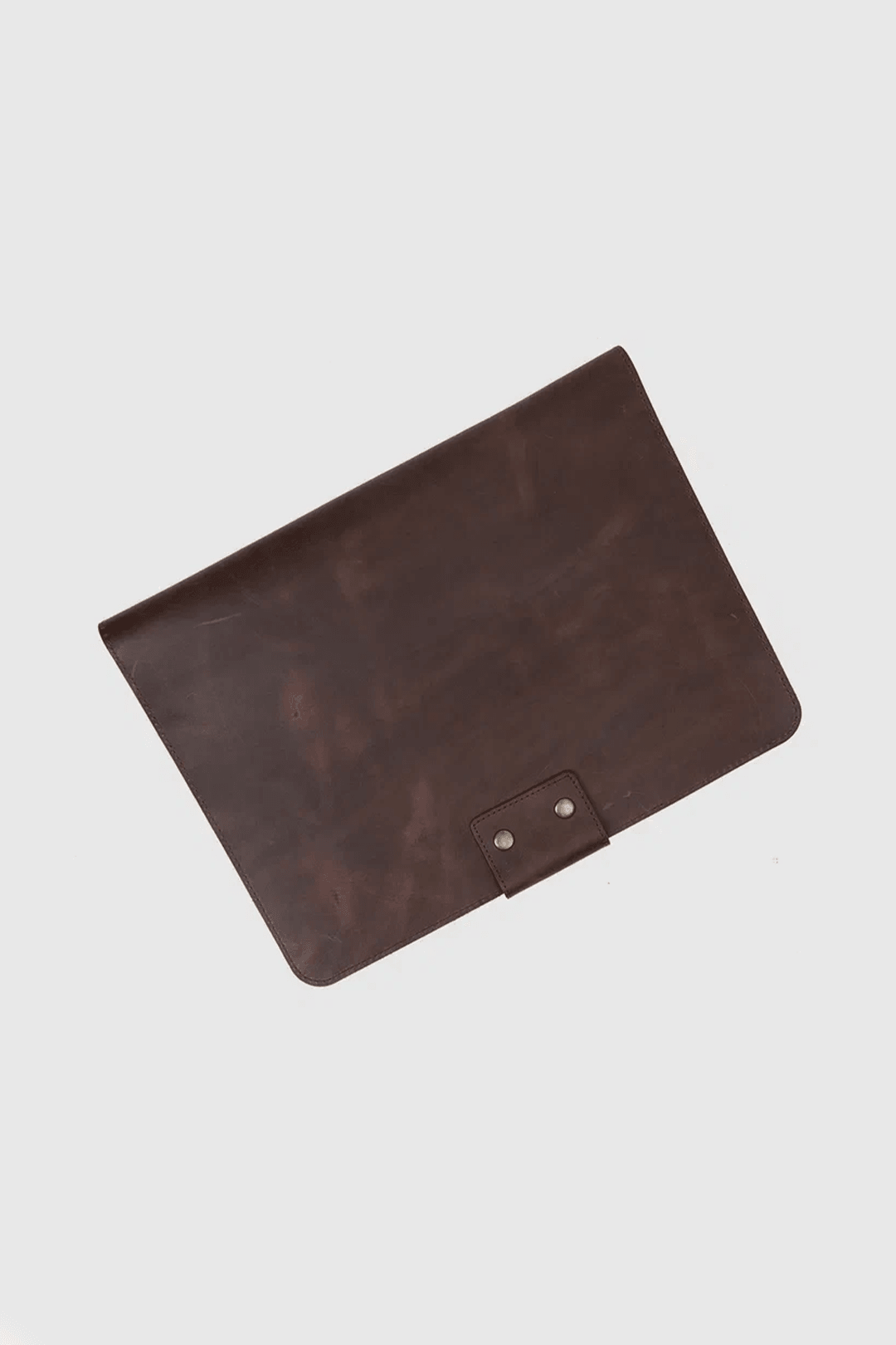 Hakiki Deri Macbook Air Pro 13-14 İnç Organizer Evrak & Laptop & Tablet Çantası - Fındık