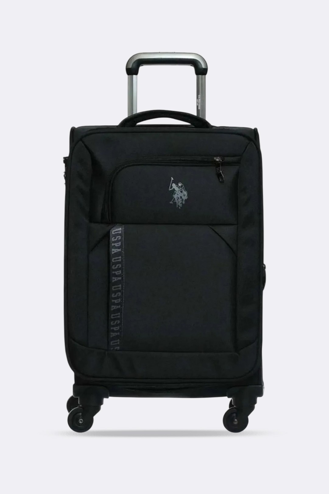USPA Unisex Kumaş Valiz Büyük Boy Siyah PLVLZ22804 - Siyah
