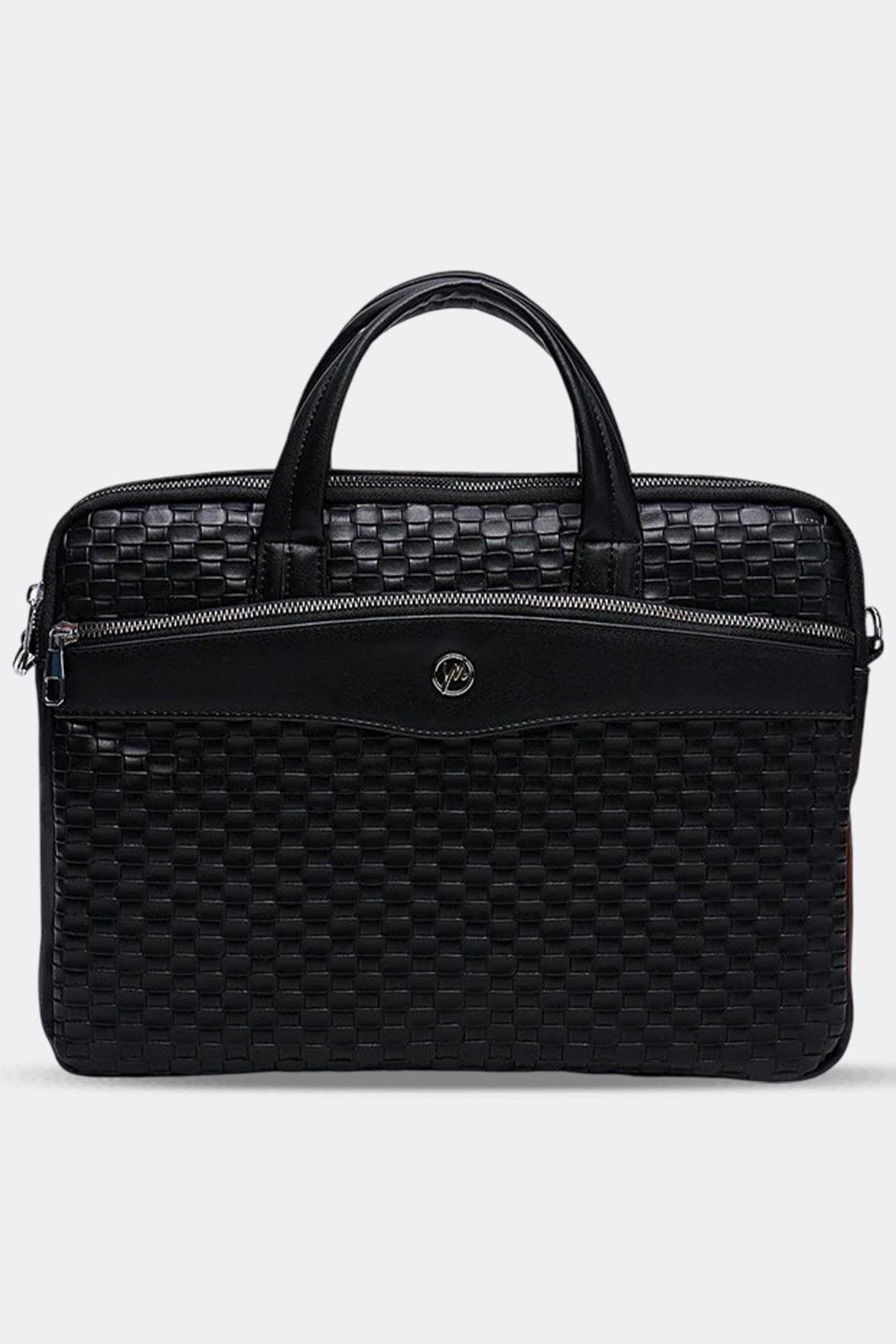 Unisex 13" & 14" Laptop Evrak Çantası Siyah Hasır