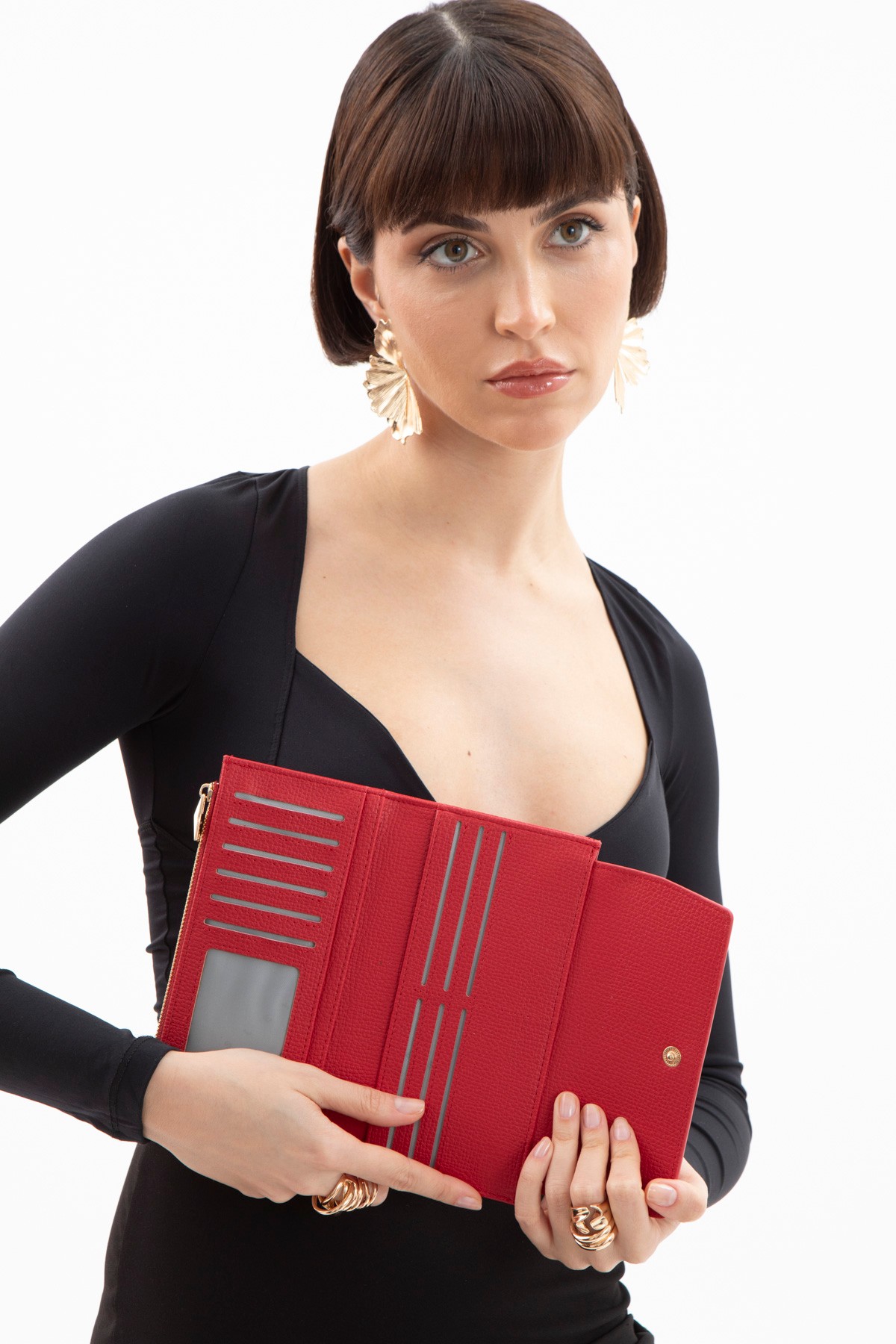 Sisley Kadın Cüzdan SLY_228 - Kırmızı