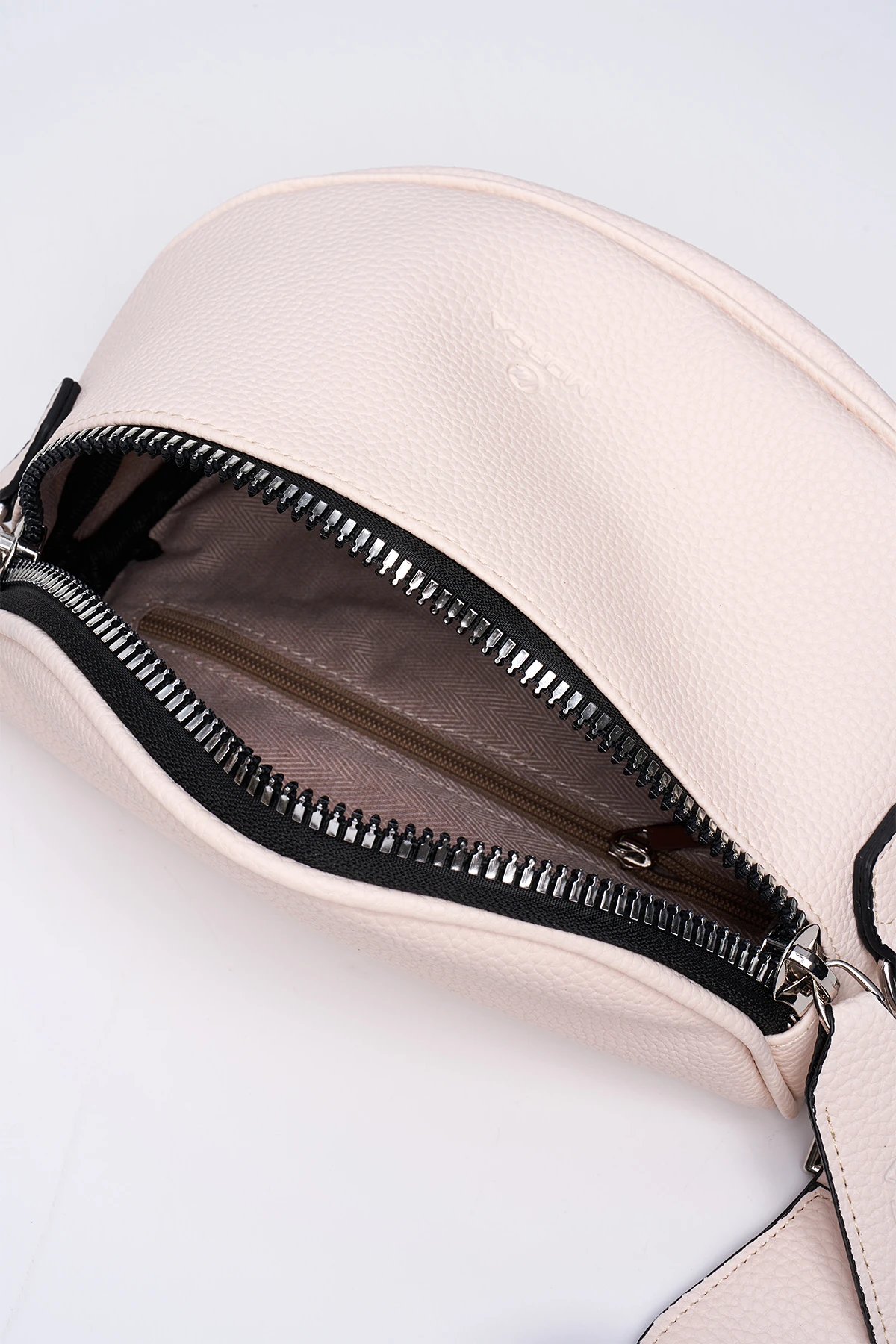Çapraz Askılı Kadın Vücut Çantası & Body Bag - Pudra