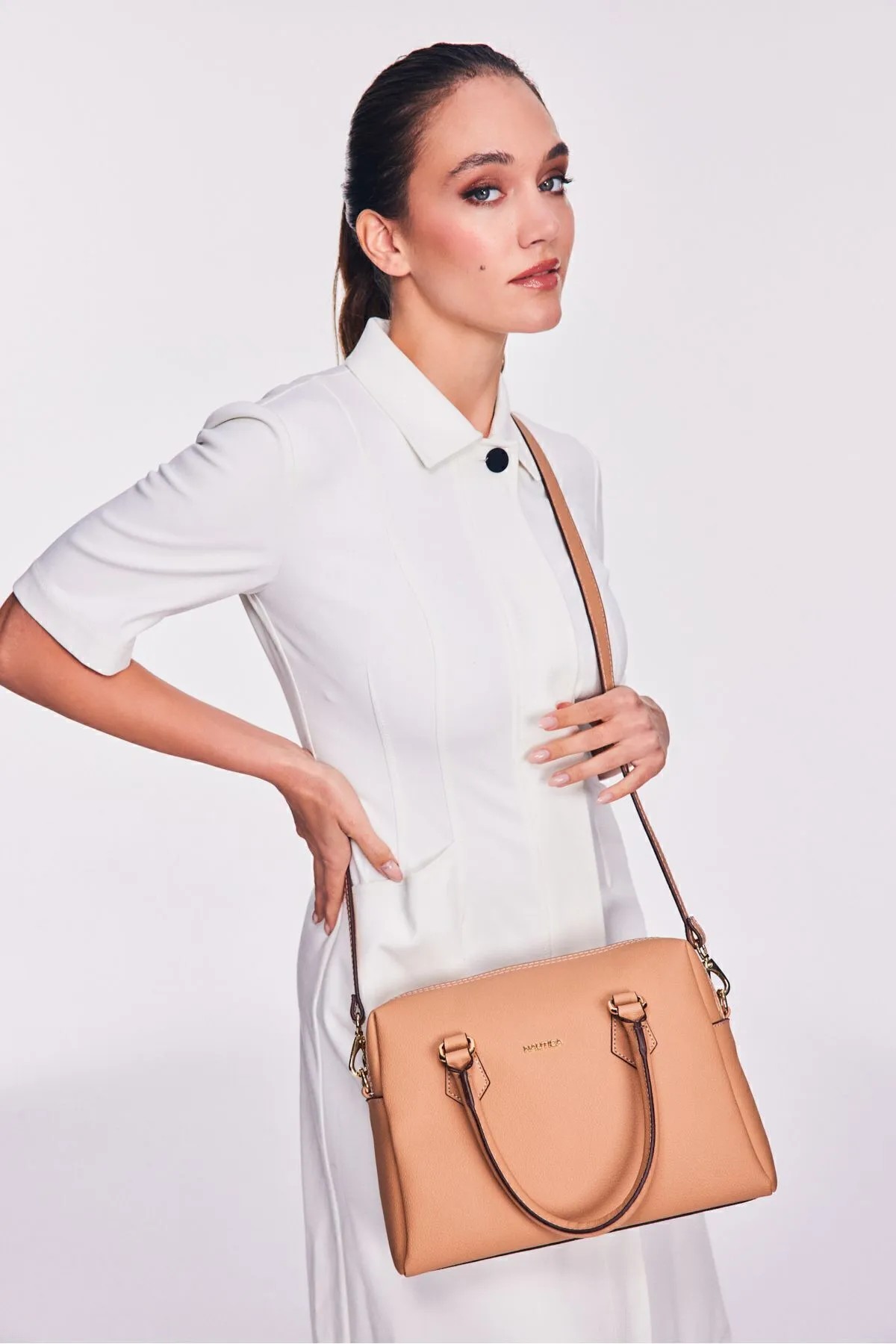 Nautica Kadın Omuz Çantası CN6517T - Latte