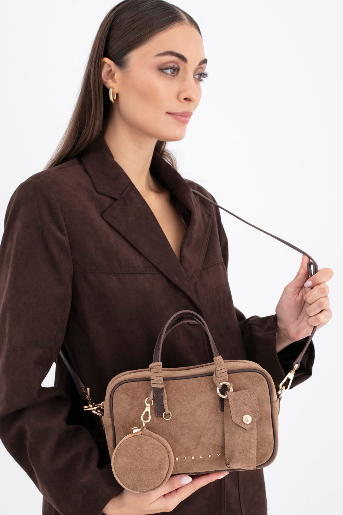 Sisley Kadın El Çantası SLY_307 - Taba-Kahve