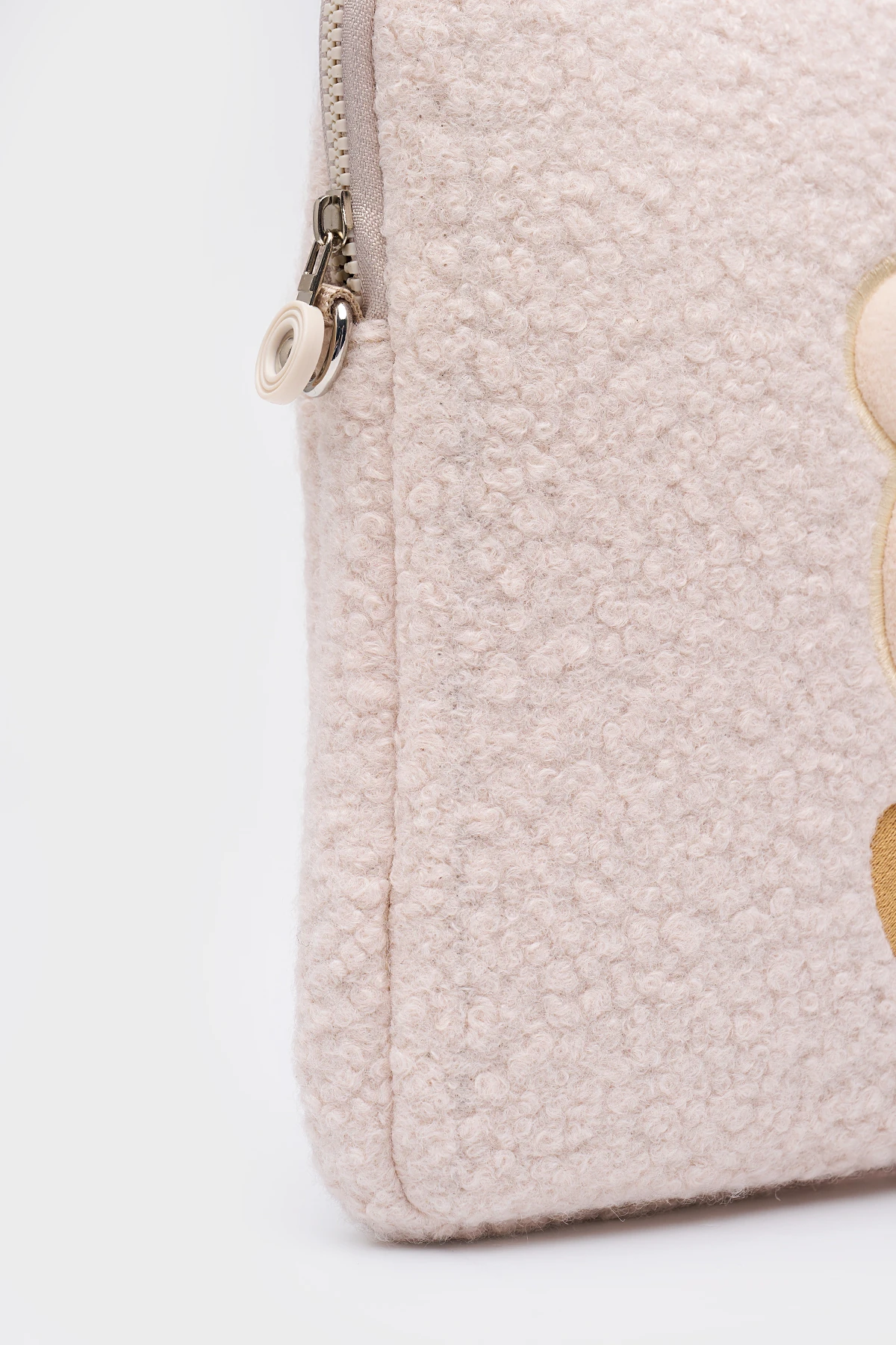 Teddy Bear Laptop Kılıfı 13" & 14" İnç Uyumlu - Bej