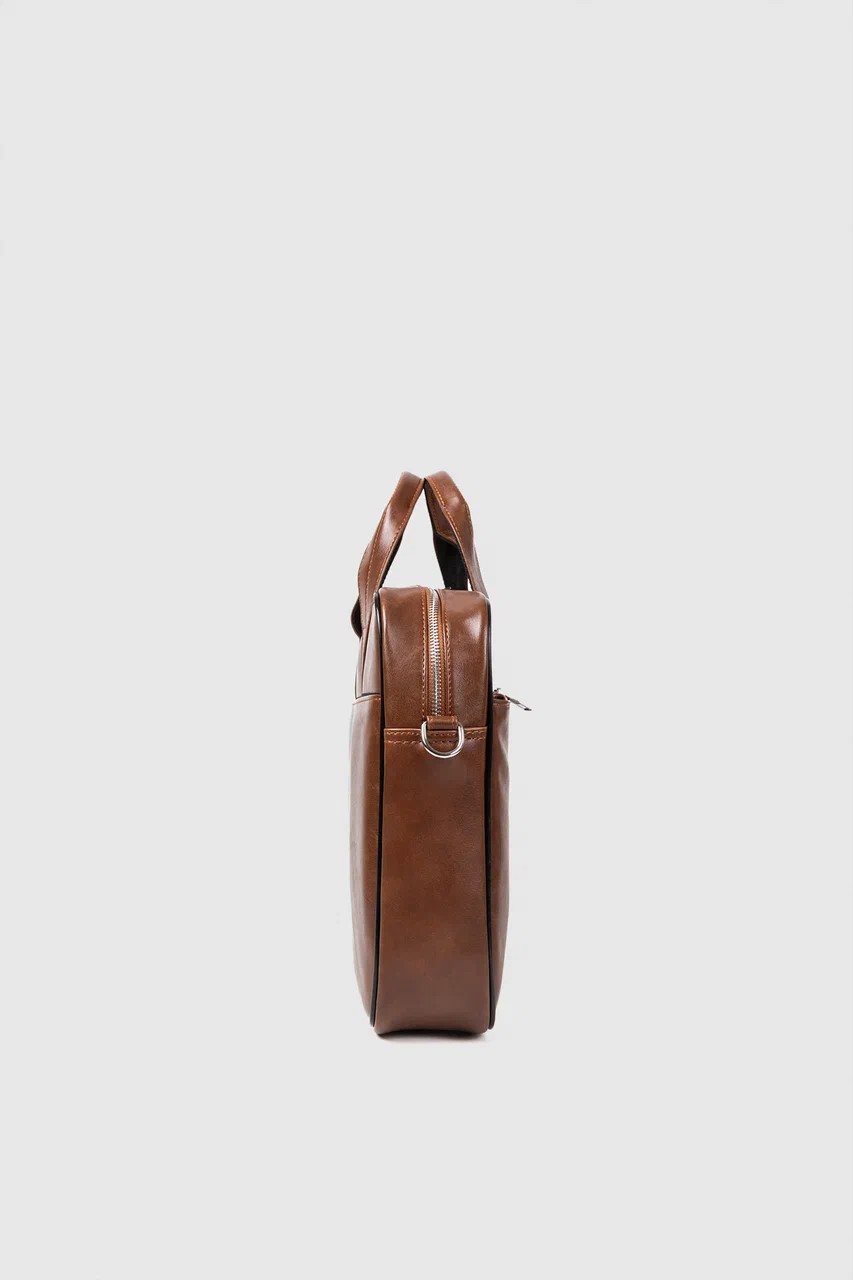 Unisex 13-14 Inç Evrak Laptop Çantası  - Taba