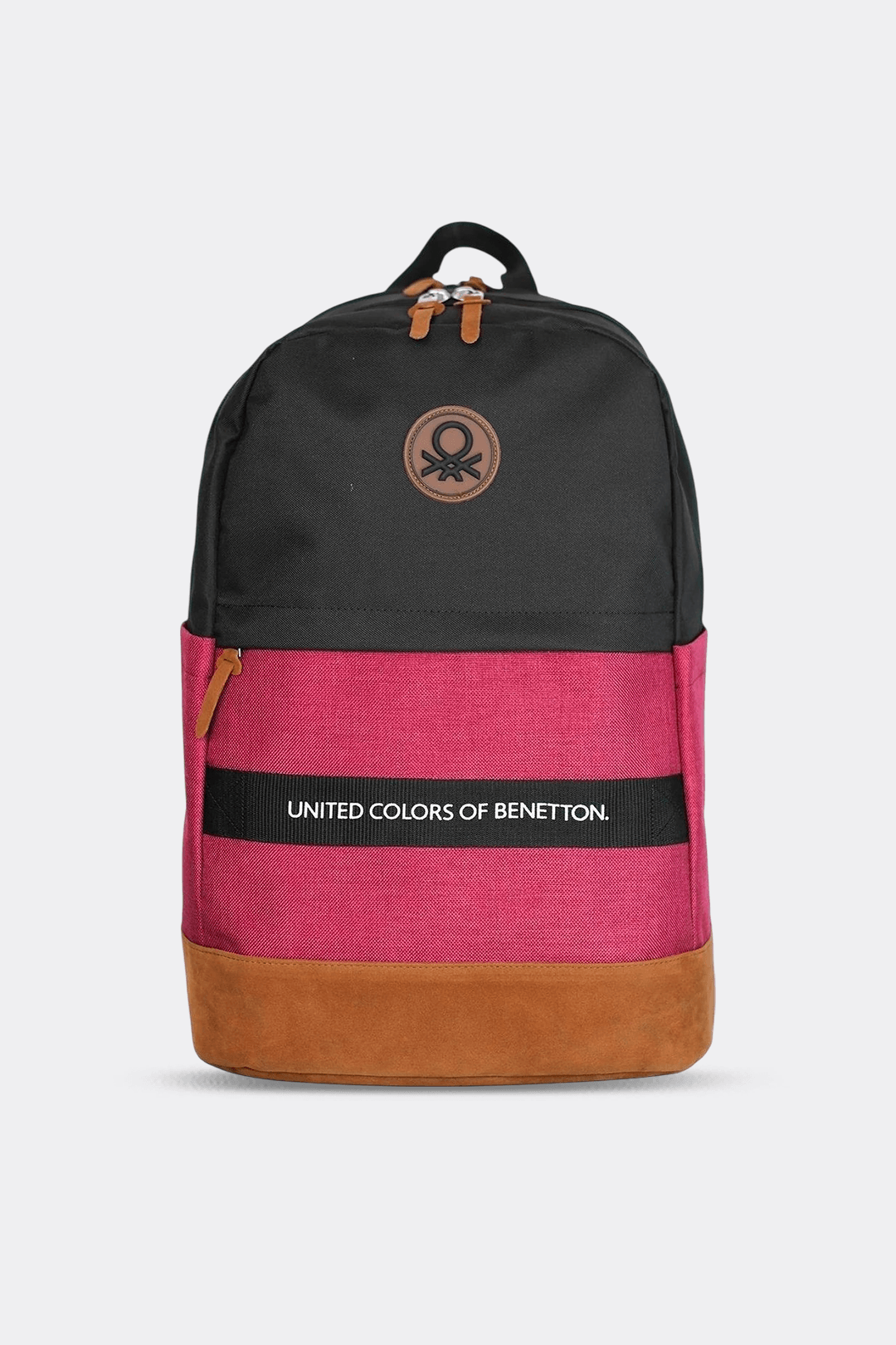 Benetton Retro Erkek Çocuk Sırt Çantası Siyah-Kırmızı 13074