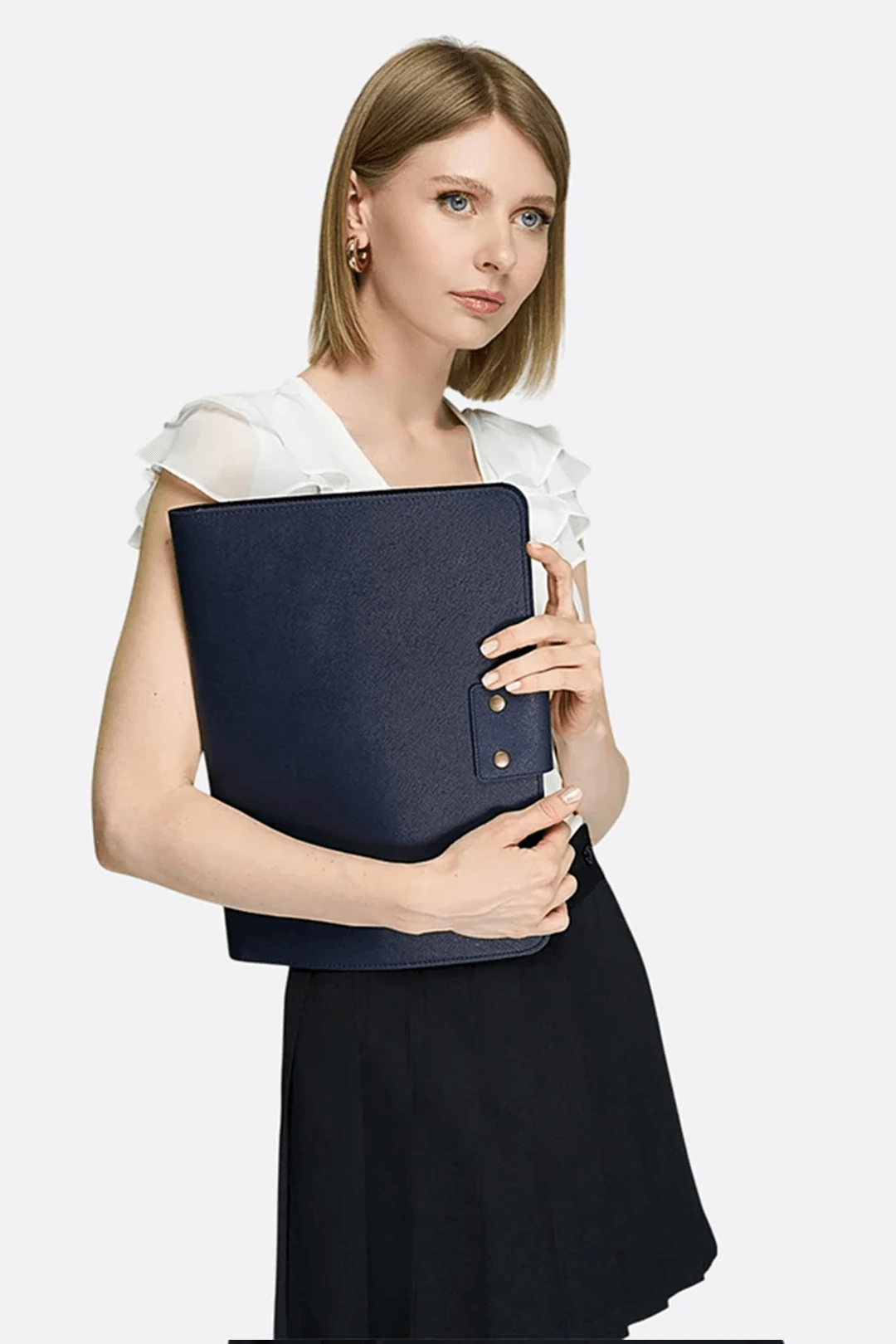 Macbook Air Pro 15-16 İnç Organizer Evrak & Laptop & Tablet Çantası - Lacivert