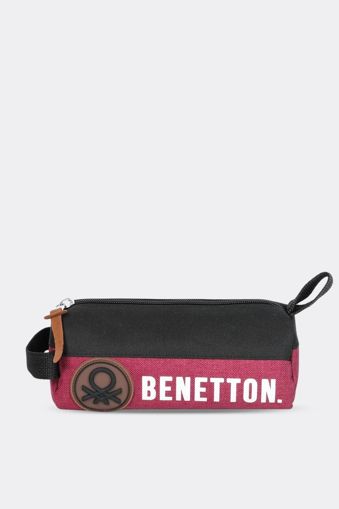 Benetton Retro Erkek Çocuk Oval Kalemlik Kırmızı-Siyah 13075
