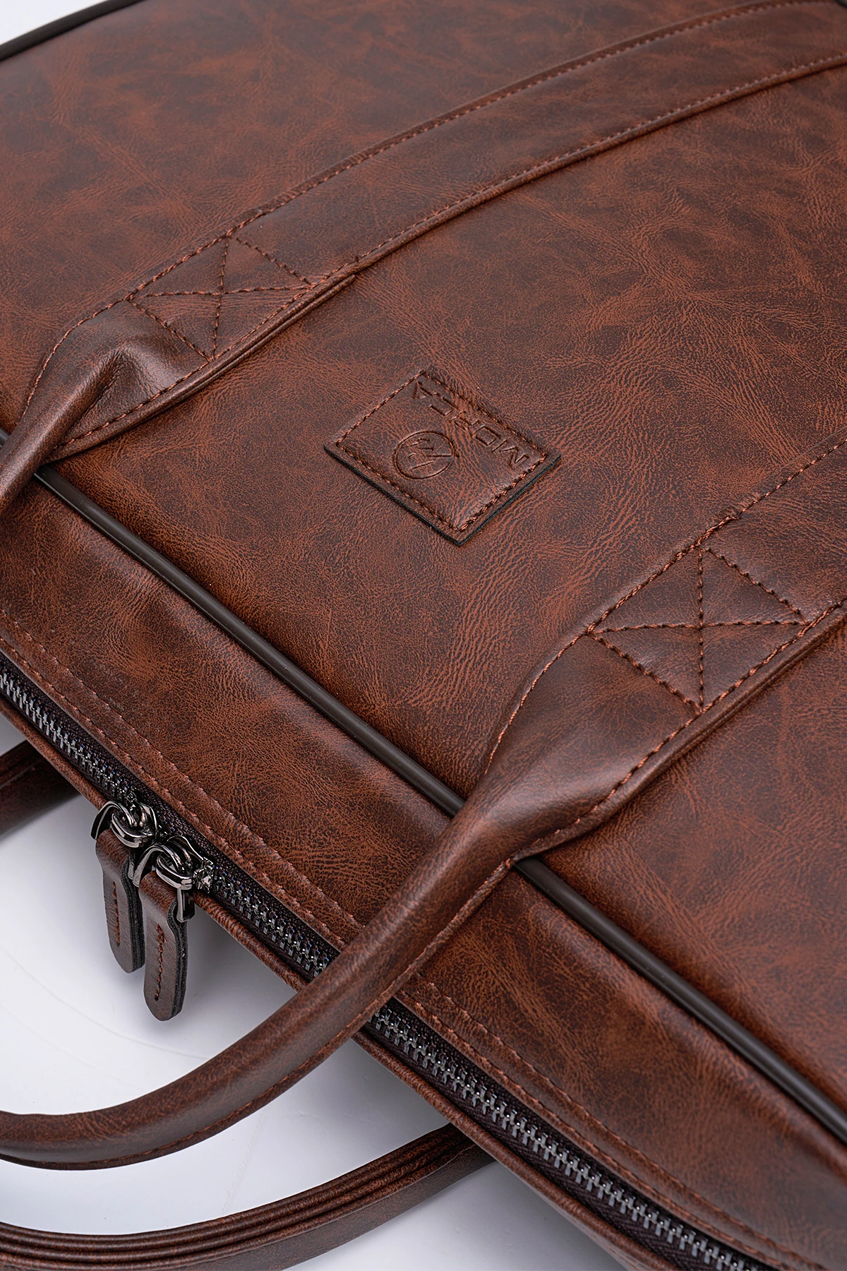 Macbook Organizer Laptop Evrak Çantası 15.6" & 16" İnç Crazy Kahve