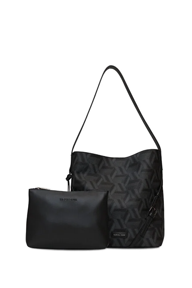 USPA Kadın Omuz Çantası US25508 - Siyah