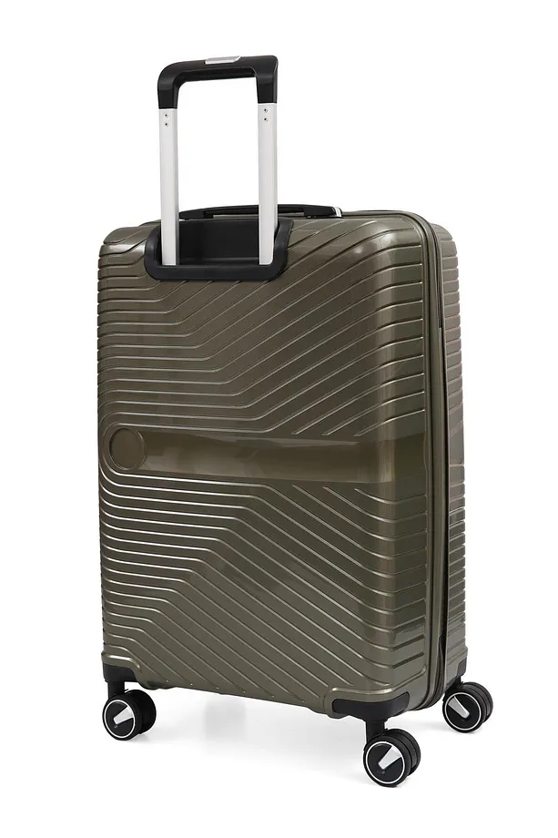 ÇÇS 5239 Polipropilen 3'lü Valiz Seti - Haki