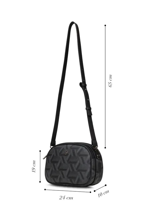 USPA Kadın Çapraz Çanta US25524 - Siyah