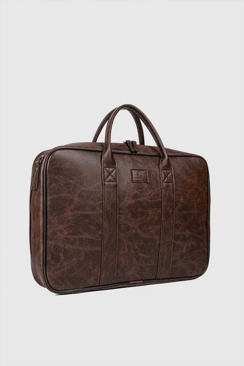 Macbook Organizer Laptop Evrak Çantası 15.6" & 16" İnç Crazy Kahve