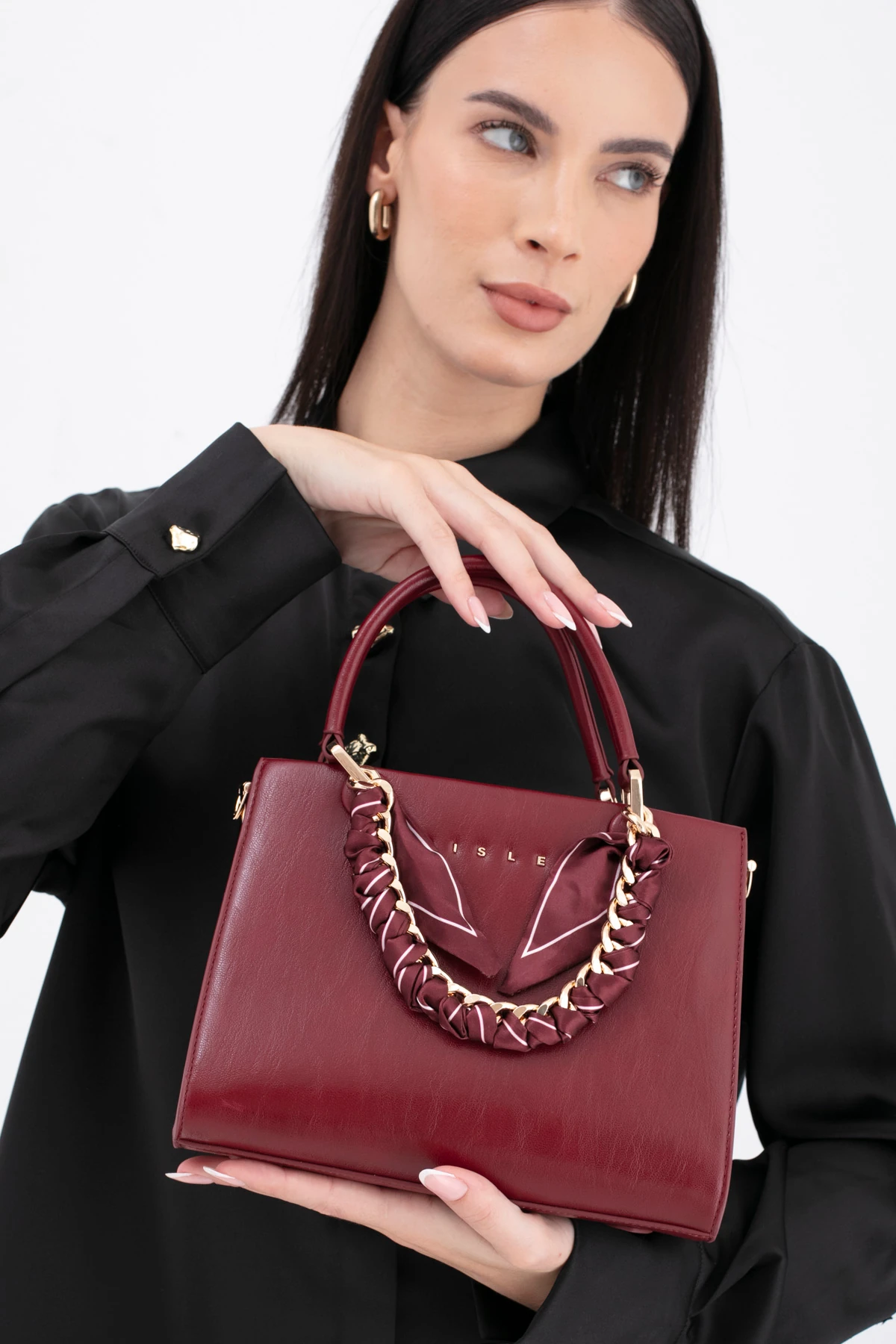 Sisley Kadın Kol Çantası SLY_270 - Bordo